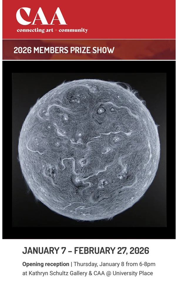 Jan 7 – Feb 27, 2026,  MEMBERS PRIZE SHOW, Cambridge Art Association, Cambridge, MA