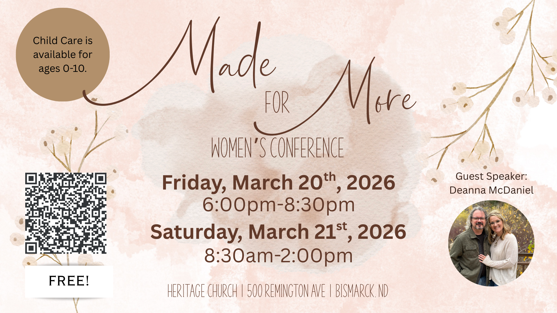 Made For More: Community Church Women's Conference