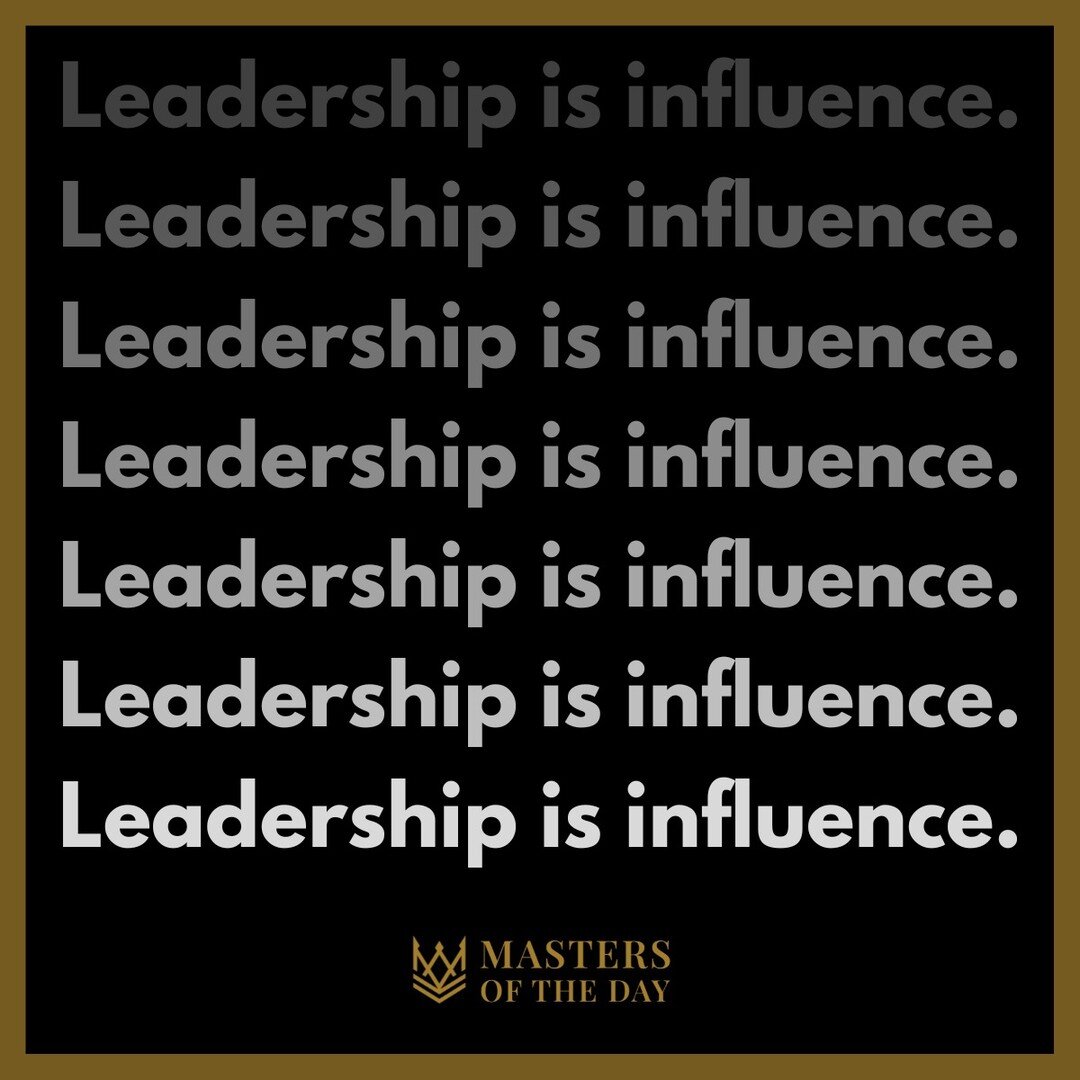 Do you ever notice how the best leaders talk the talk and walk the walk? It's all about setting the stage where everyone feels they can shine, grow, and even fail safely on their way to greatness.

It's like this: influence isn't about telling people