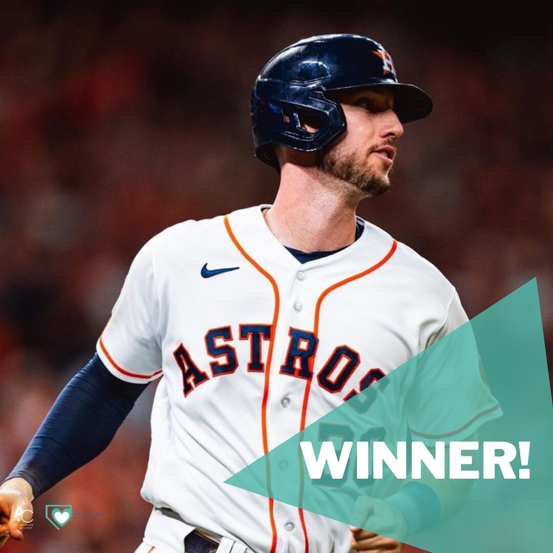 🚨WINNER! 🚨

Congratulations to @csmiller96 !! You are going to Game 6 of the World Series to watch Houston take on Philadelphia! 

Thank you to everyone for your support! We can&rsquo;t wait to see you at Minute Maid Park! 

#athletesandcauses #giv