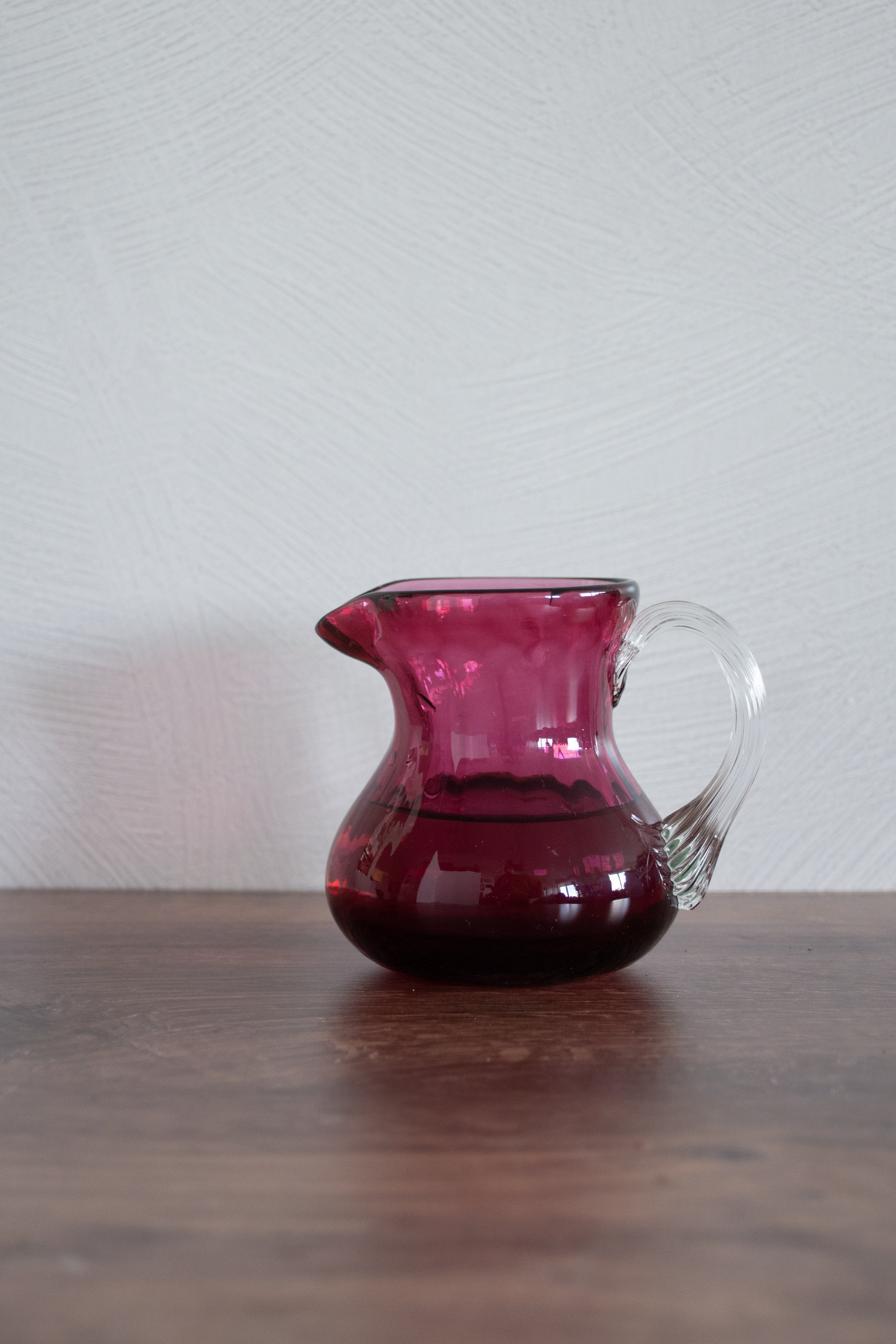 Small Plum Vintage Glass Propogation Cup-Product-Maison Green-2.jpg