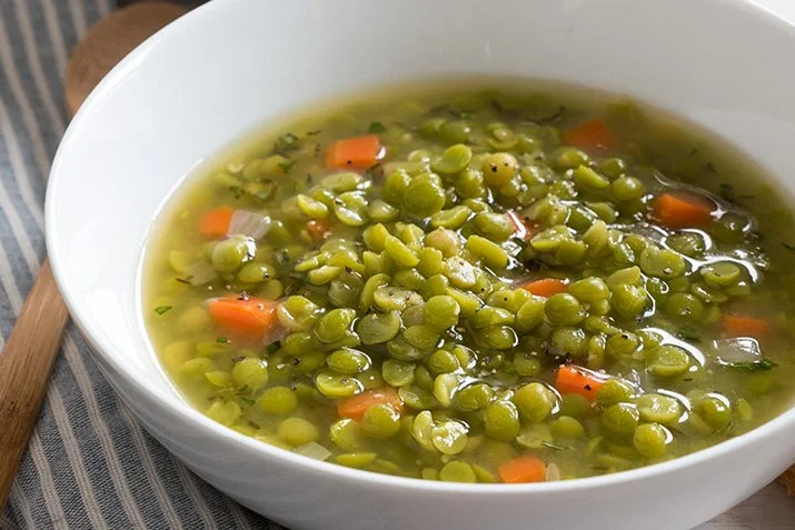 Split Pea Soup with Rosemary