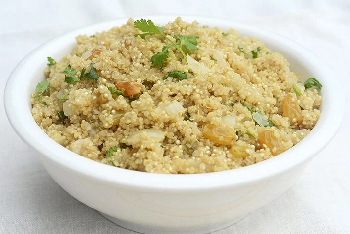 Cumin Raisin Quinoa