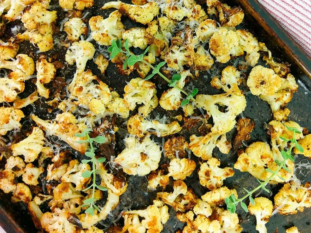 Easy Savory Roasted Cauliflower