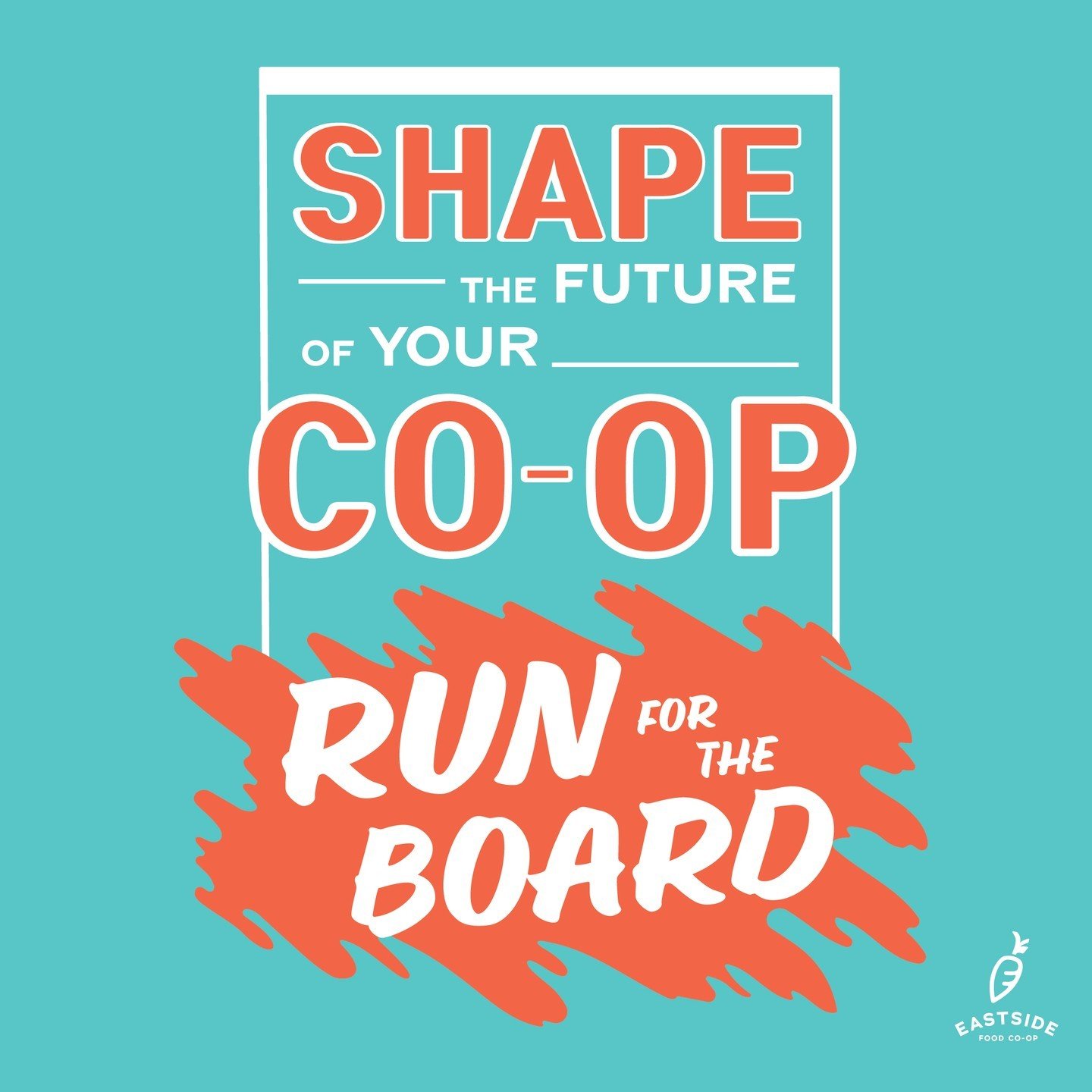 📣 Attention all potential board candidates! Applications are now open! Check out the Board Candidate Packet to learn more about the expectations, roles, and responsibilities of board members. Head over to eastsidefood.coop/board to apply. Contact th