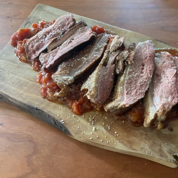 SPICE-RUBBED SOUS VIDE DUCK BREAST