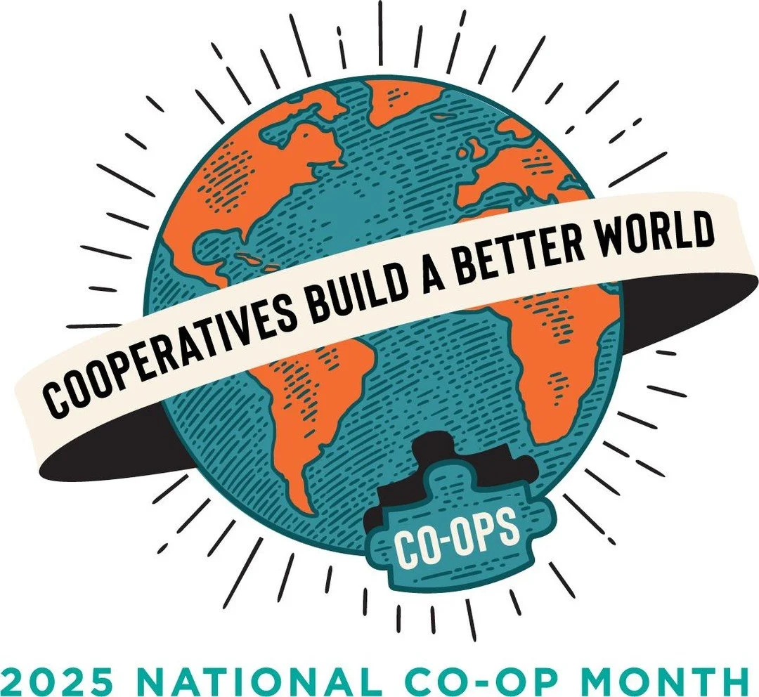 October is Co-op Month! 
Under this year's theme,&quot;Cooperatives Build a Better World,&quot; we're reminded that co-ops are at the heart of shaping a brighter future, and as a supporter of Eastside Food Co-op, you are part of this movement! 

As a