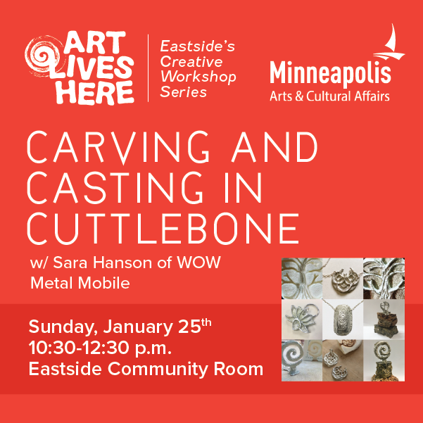 Carving and Casting in Cuttlebone