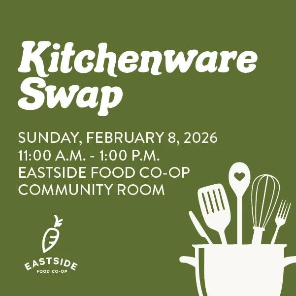 Are you looking to refresh your kitchen or give your unused kitchen items a second life?

This event is a great opportunity to declutter and share kitchen supplies, all while discovering useful tools and accessories for cooking, baking, and entertain