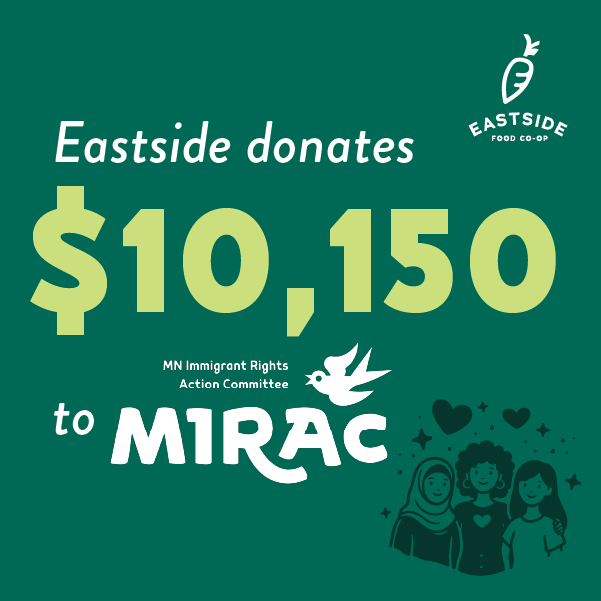Eastside Donates Over $10,000 to MIRAC