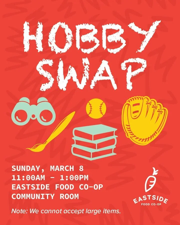 Are you looking to try something new or give your unused craft supplies a second life? 

This event is a fantastic opportunity to declutter and share your supplies, all while discovering new hobbies and skills. No need to bring items to take items; e