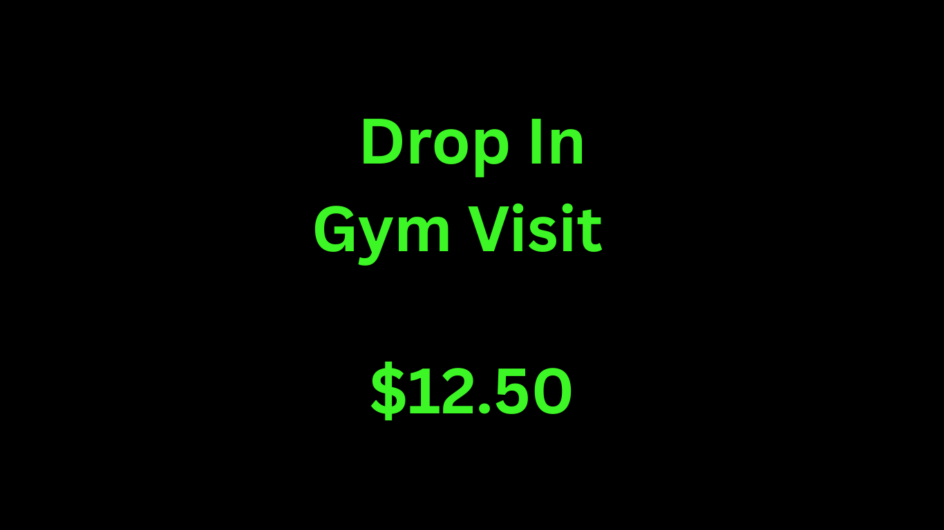 Drop in Gym Visit