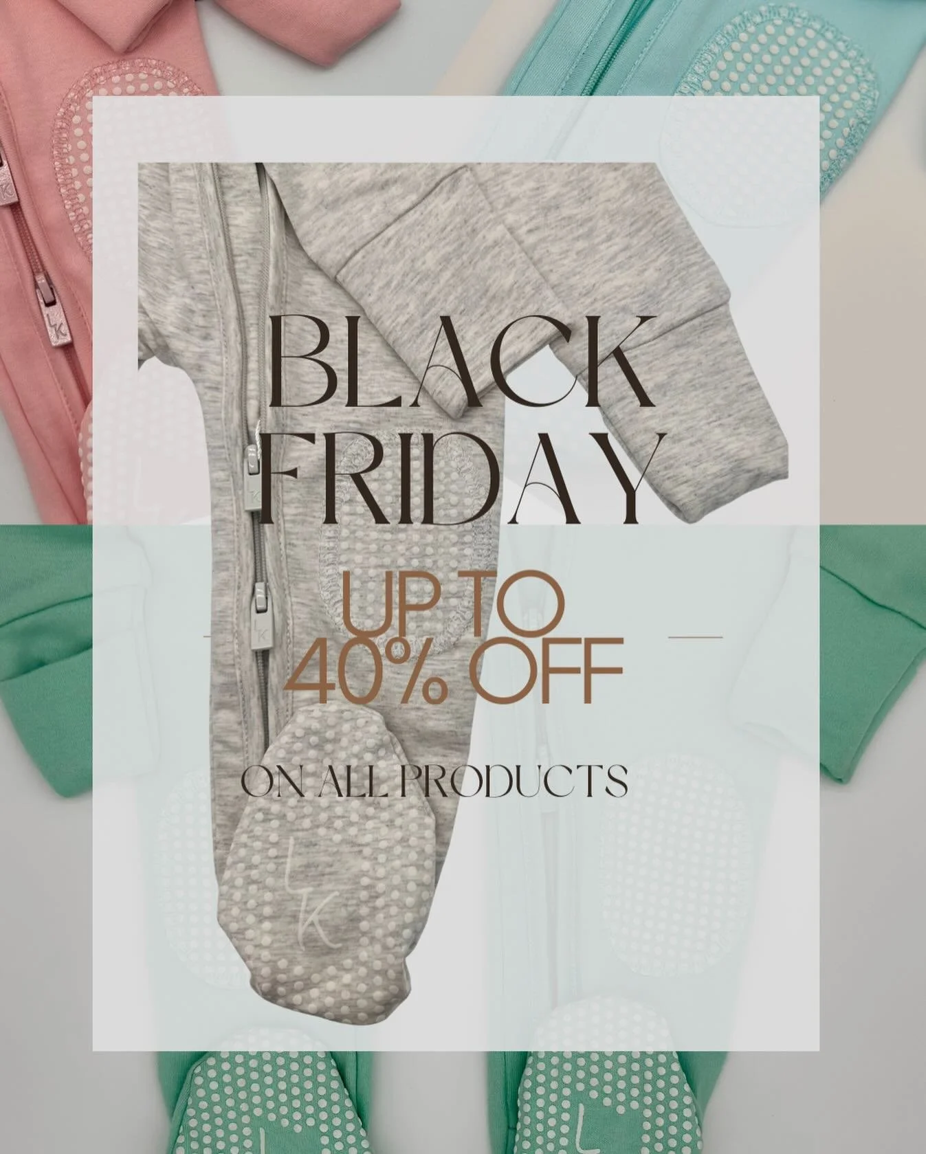 ✨ ✨ STARTING TOMORROW ✨ ✨ 

#blackfriday #sale #babywear