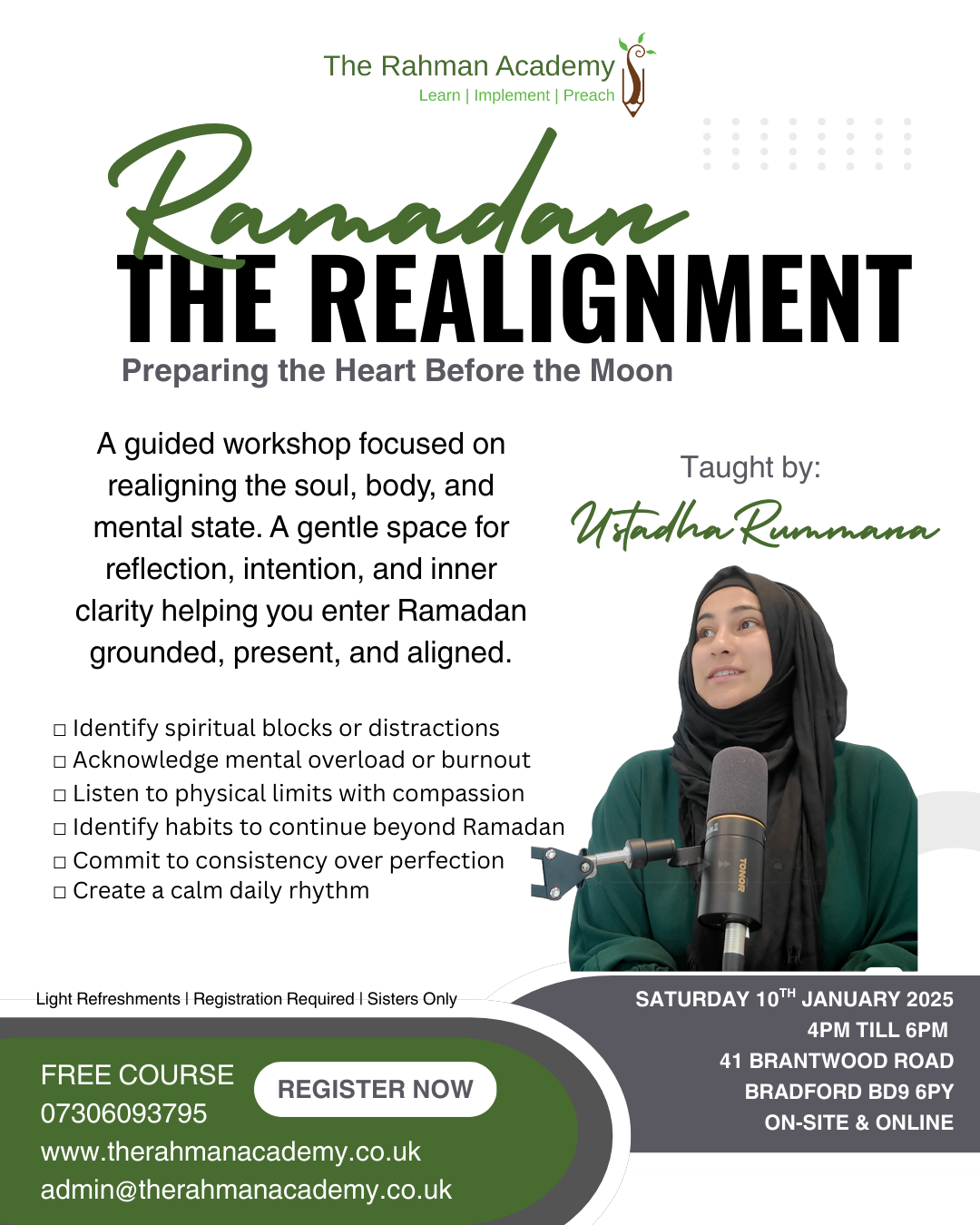 Ramadan: The Realignment