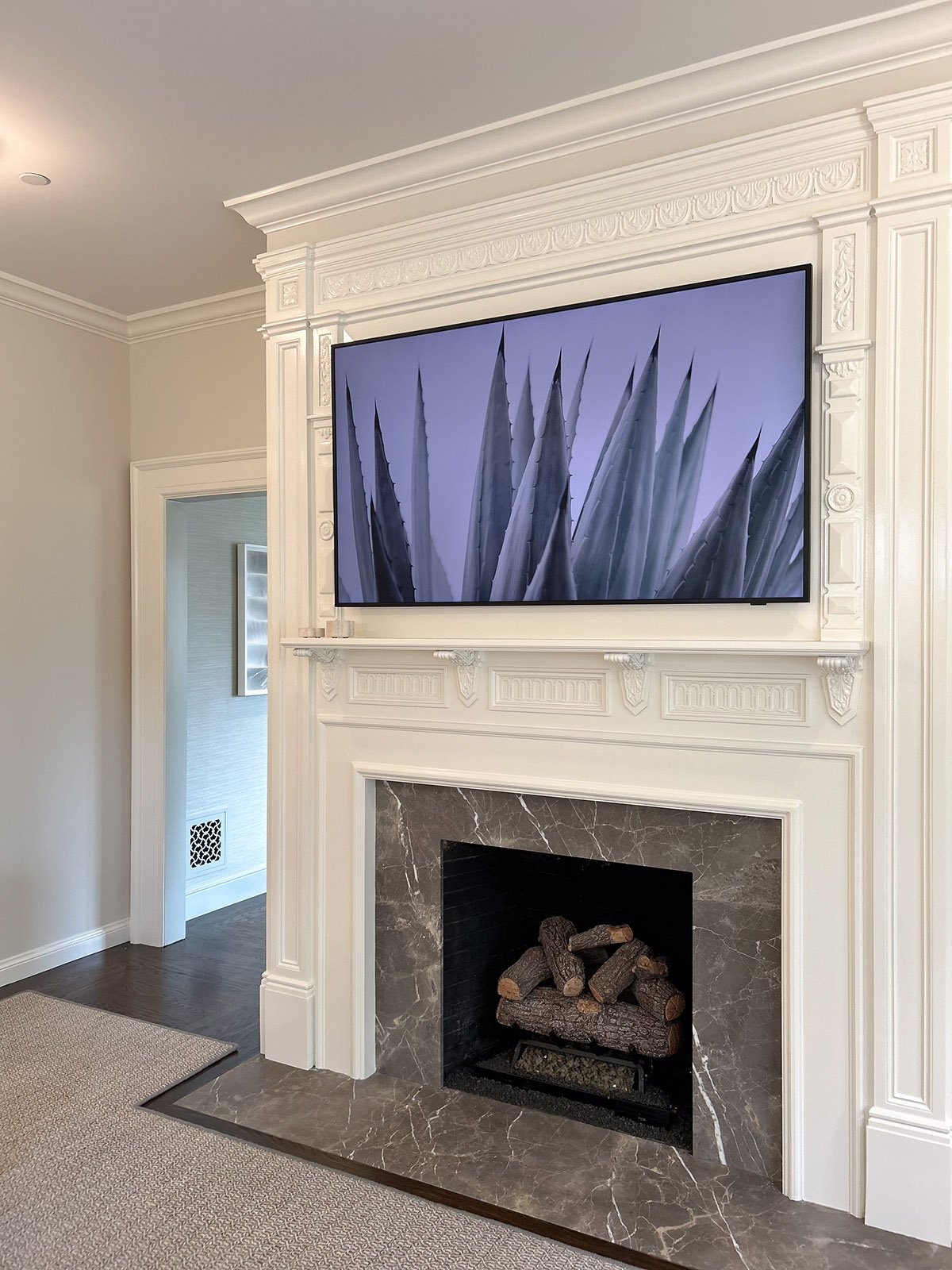 Larkspur-Builders_Presidio-Terrace-San-Francisco_Fireplace-Millwork.