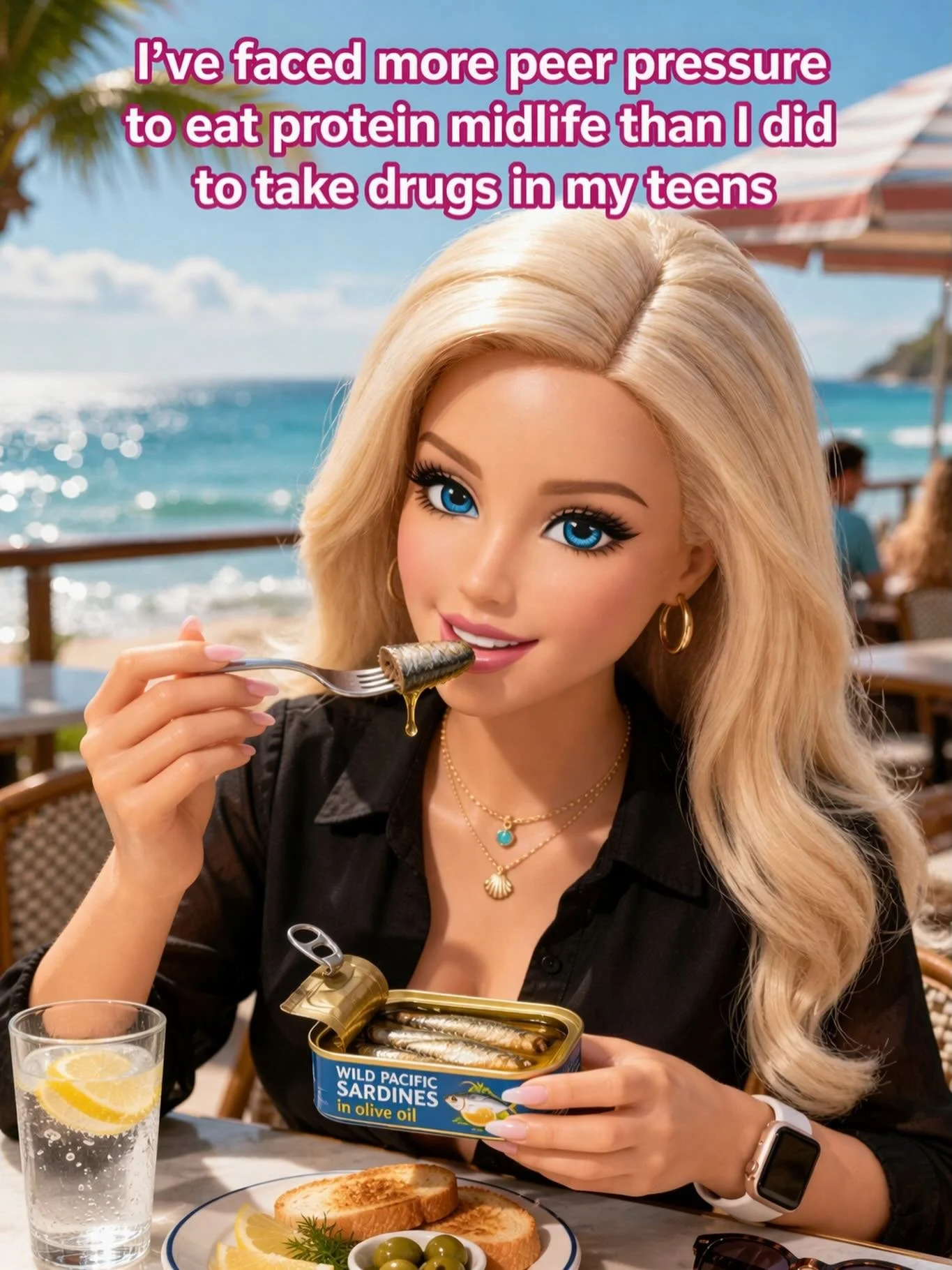 I&rsquo;ve faced more peer pressure to eat protein in midlife than I did to take drugs in my teens. 😂🐟

But honestly&hellip; I&rsquo;m not mad about it.

These days the Peak &amp; The Pantry approach means my pantry is just naturally packed with pr