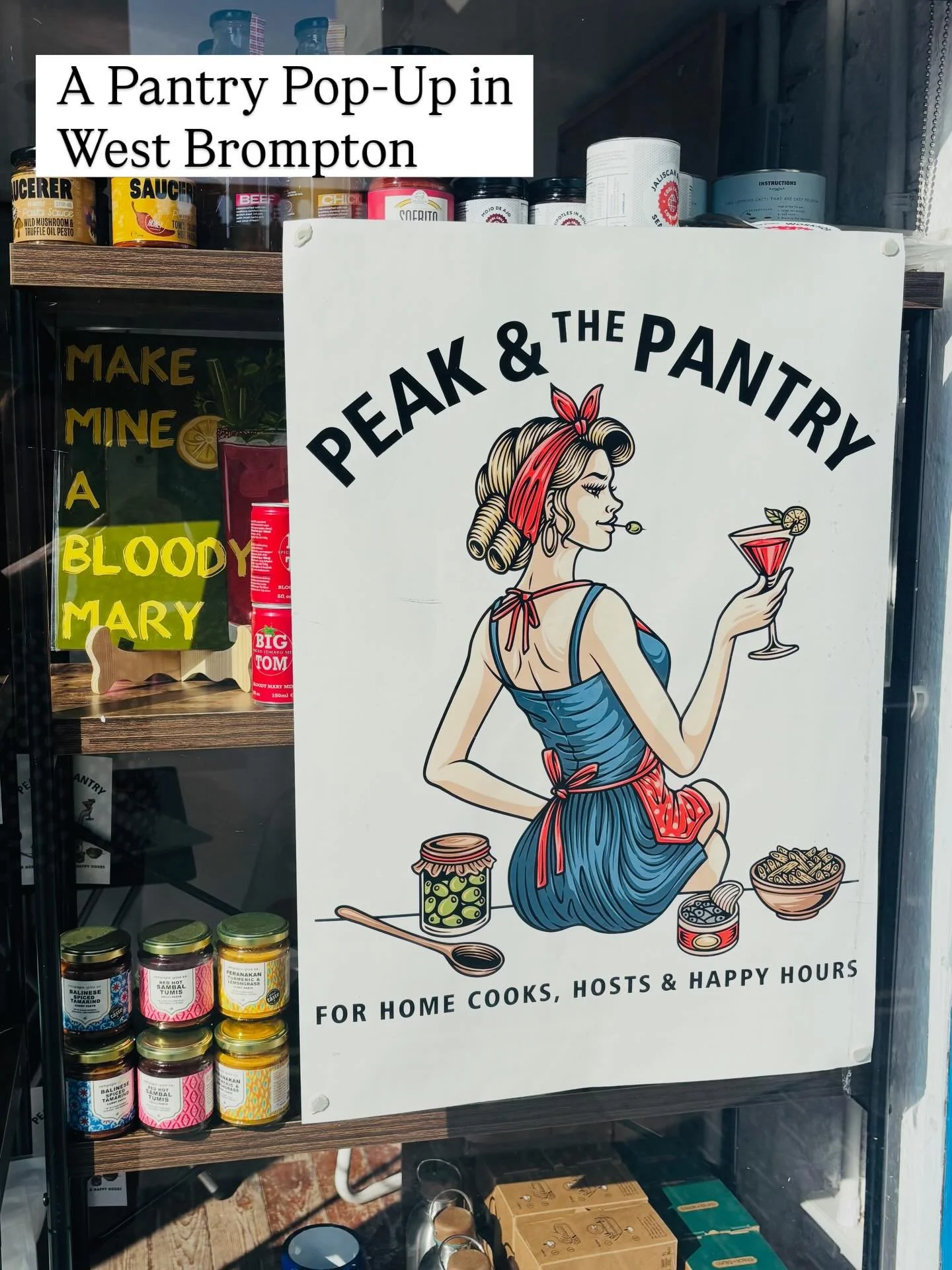 We&rsquo;ve opened our little pantry shop in West Brompton for the whole of March.

If you&rsquo;re busy with work, caring for family, juggling kids or just trying to get dinner on the table after a long day, we&rsquo;re here to make mealtimes easier