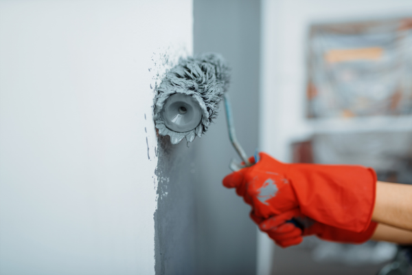 painting the wall