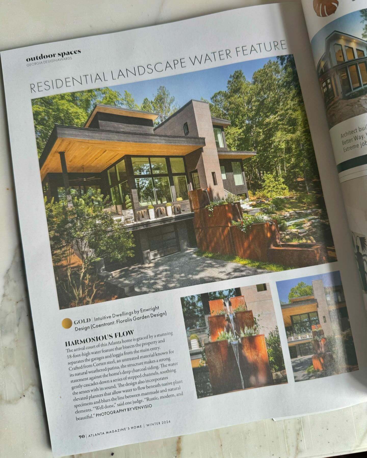 Georgia Design Awards, Gold!, in partnership with Cindy Bray @floralis_garden_design.  A special thanks to our friends @southhavenbuilders, @winstondraydesign and @serenbedesign for their talents and collaboration for this special project that&rsquo;