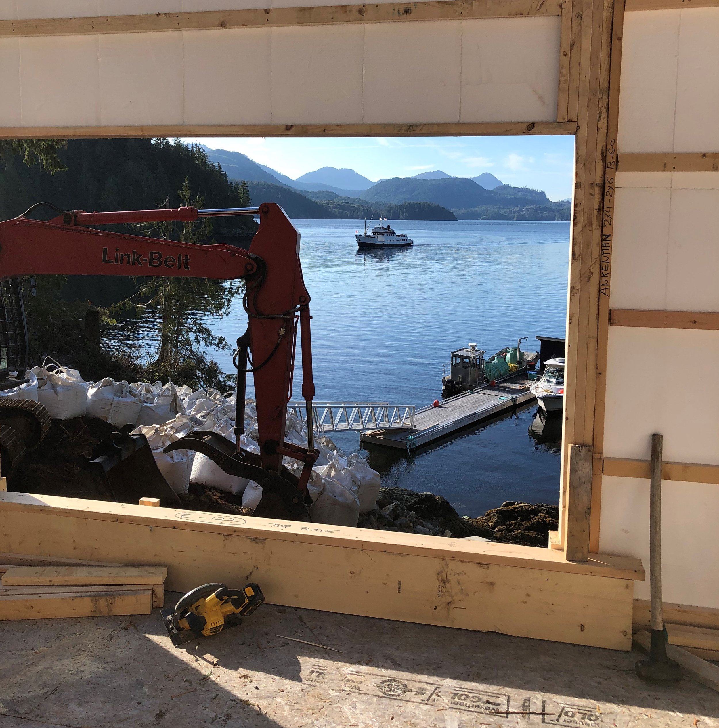 Pacific homes "smart wall" construction, and the Lady Rose, Alberni Inlet