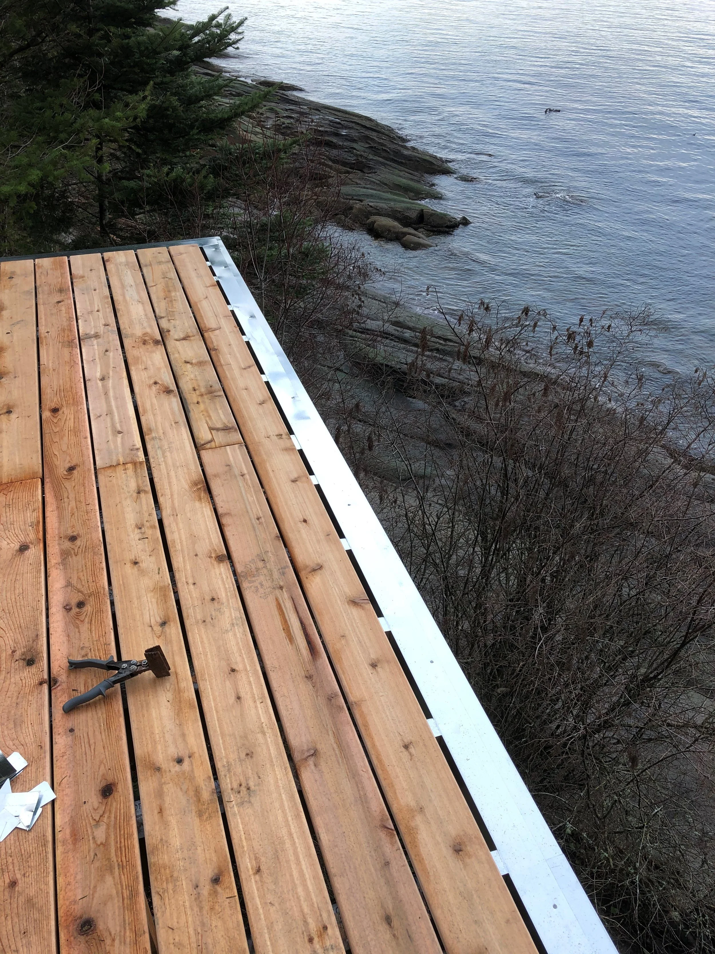 Custom beam flashing