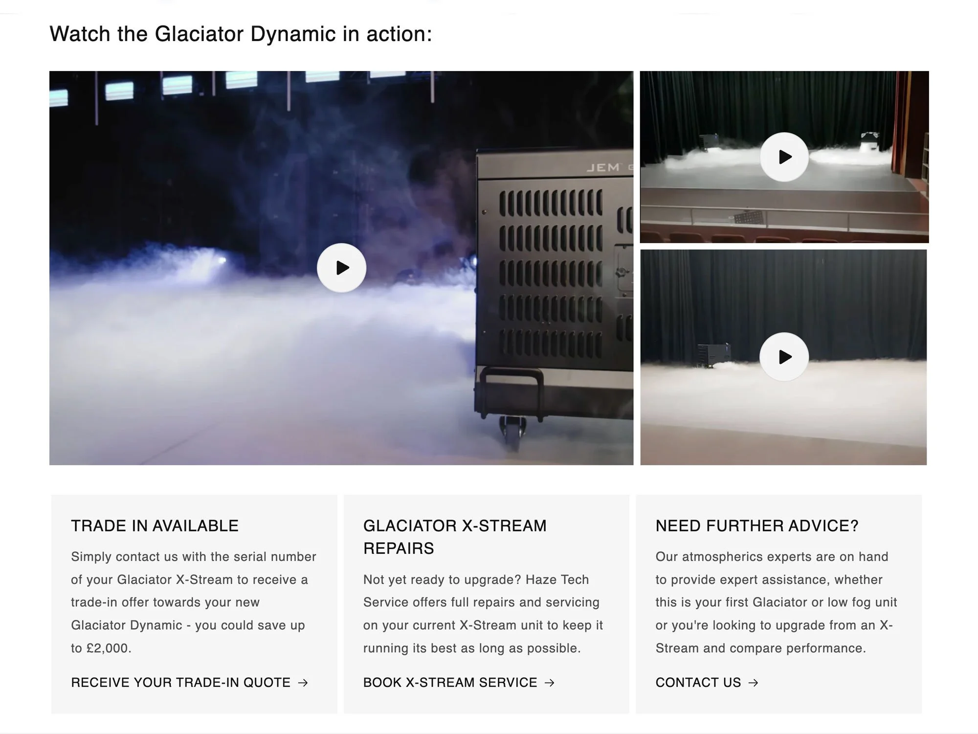 Specialist product detail page on Hazetech Shopify site