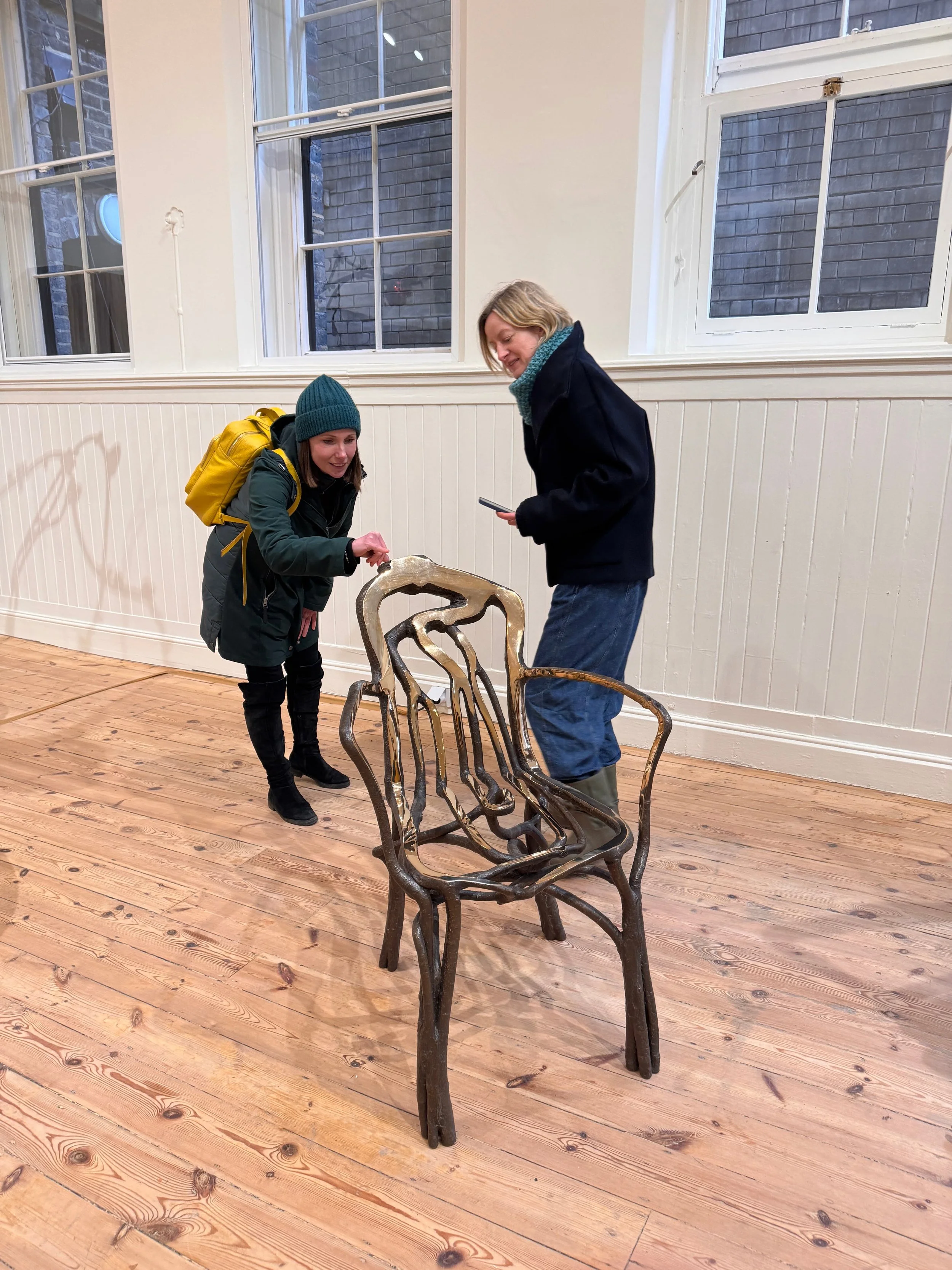 Sally and Kate with bronze (1).jpg