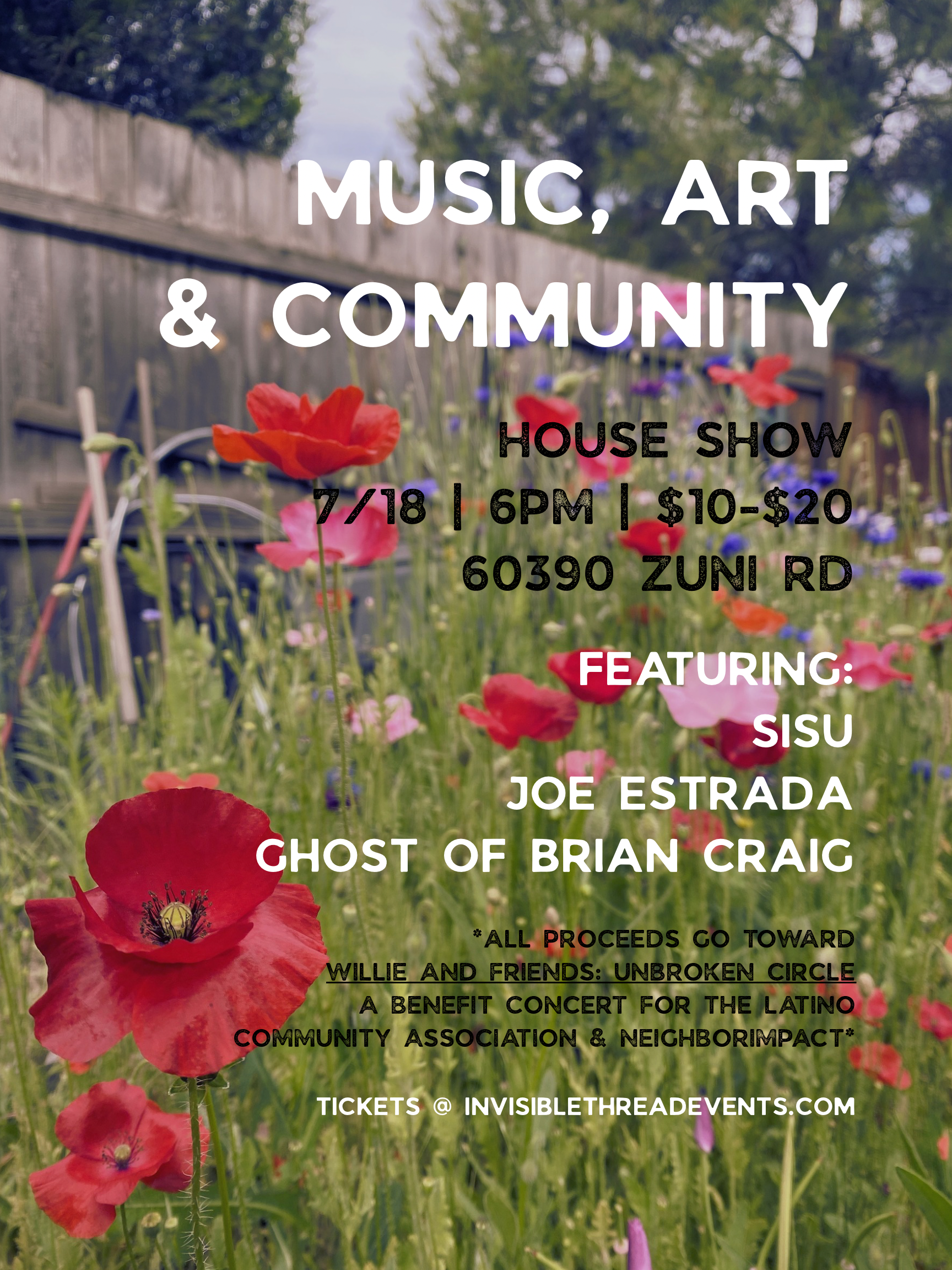 House Show ft. Sisu, Joe Estrada, and The Ghost of Brian Craig