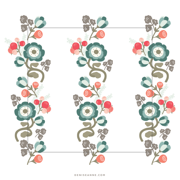Creating a Pattern Collection: Pattern Repeat Types — Procreate Digital ...