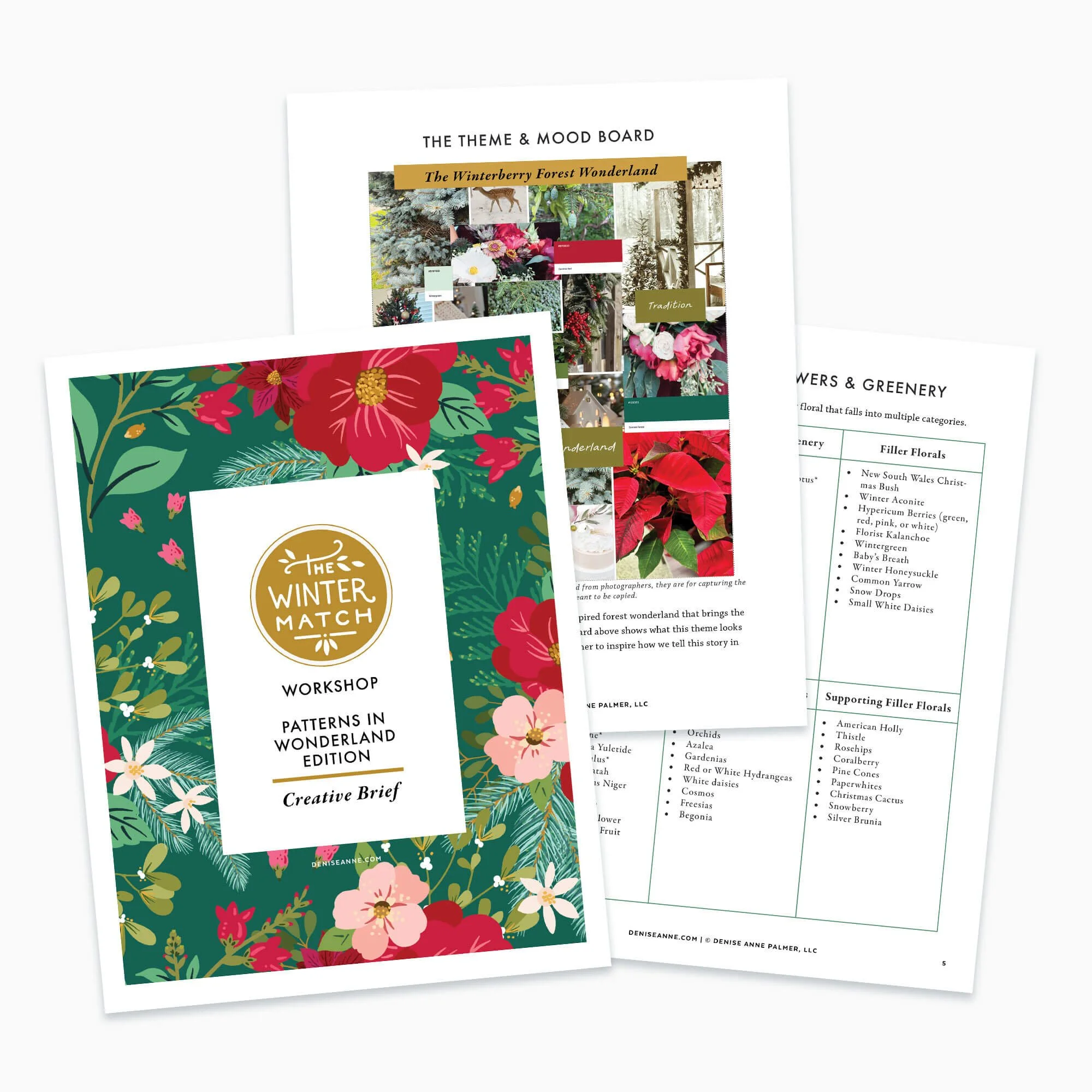 pattern design workshop creative brief