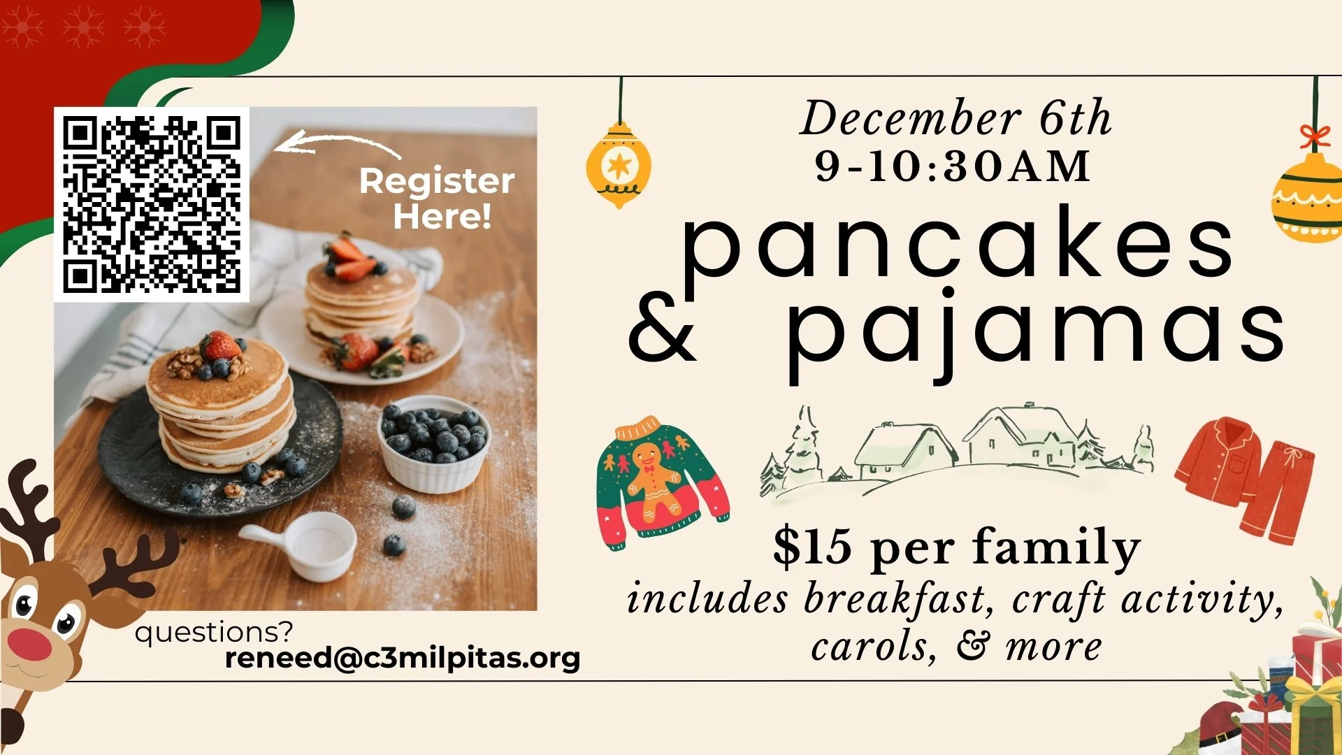 Pancakes and Pajamas