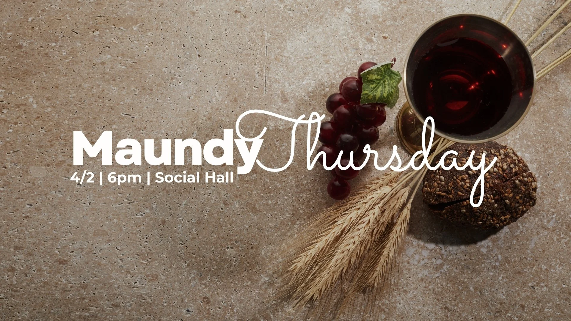 Maundy Thursday Service