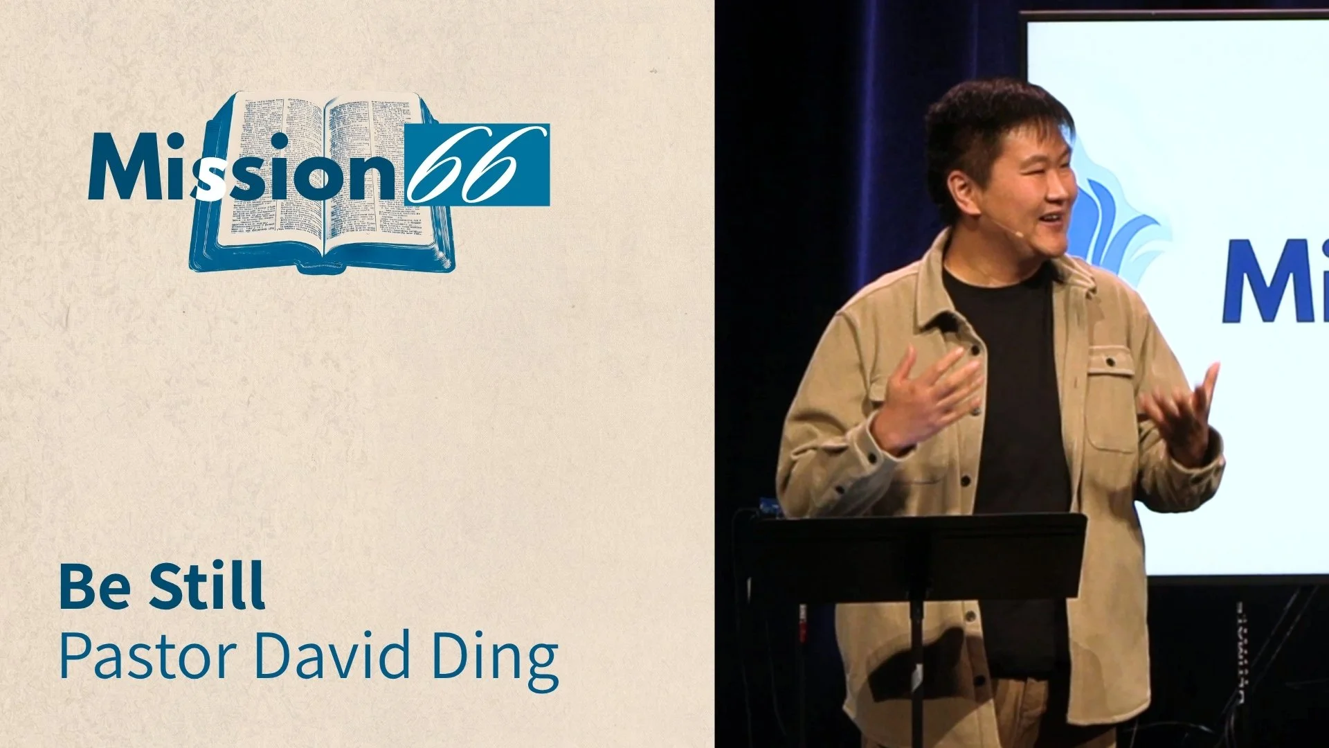 Be Still | Pastor David Ding