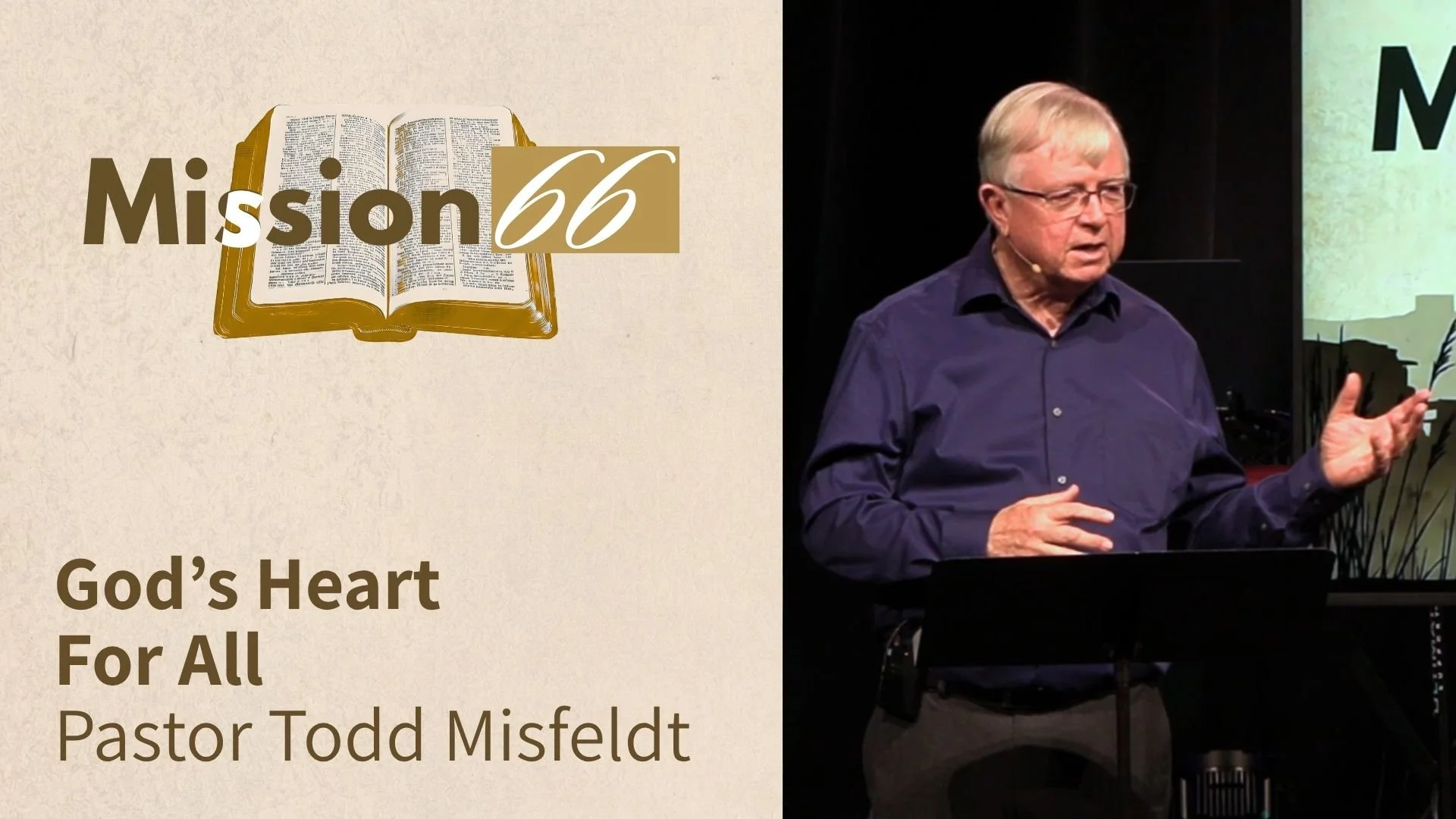God’s Heart for All | 1 Kings and 1 Chronicles | Pastor Todd Misfeldt