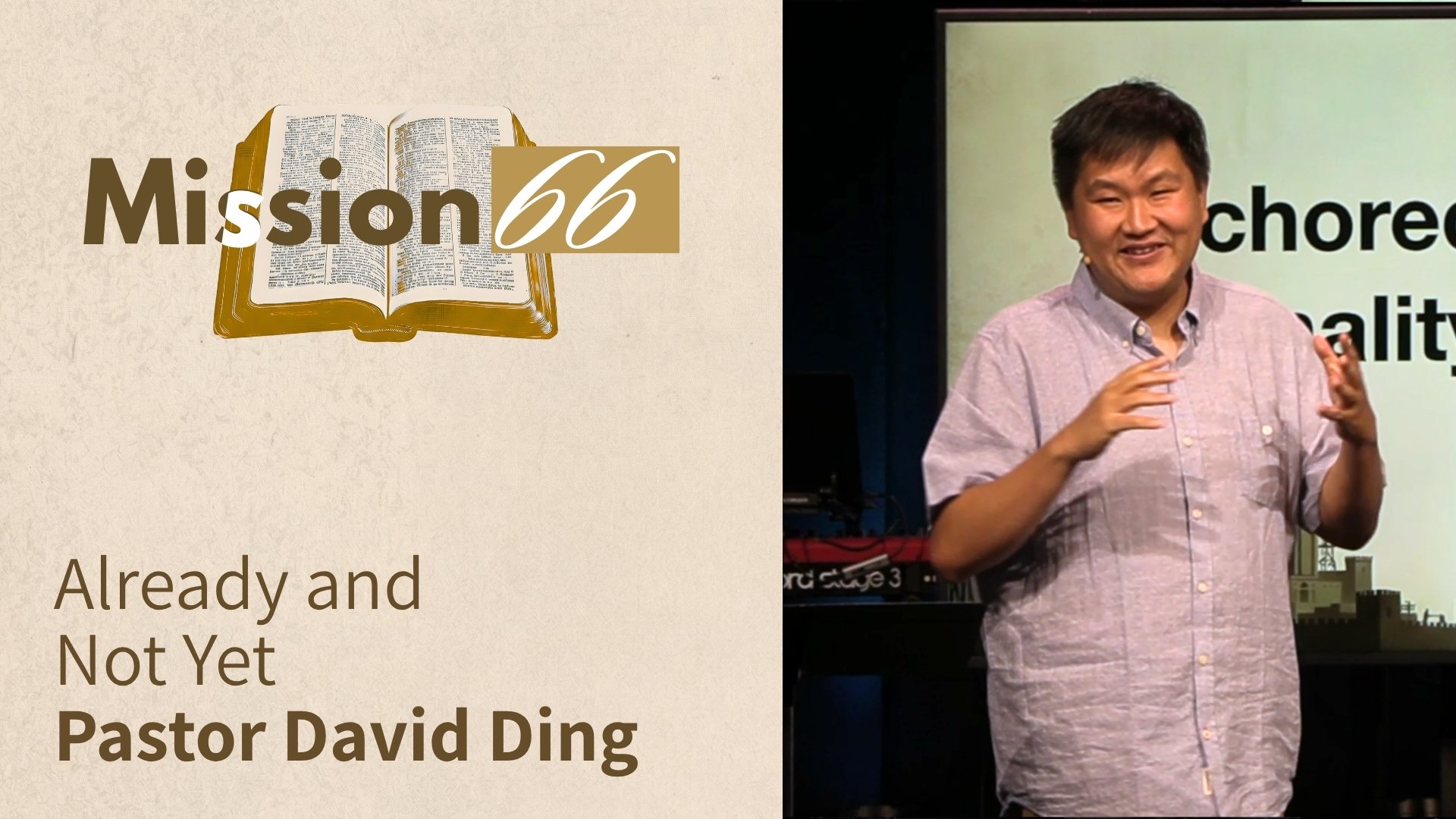 Already and Not Yet | Ezra | Pastor David Ding
