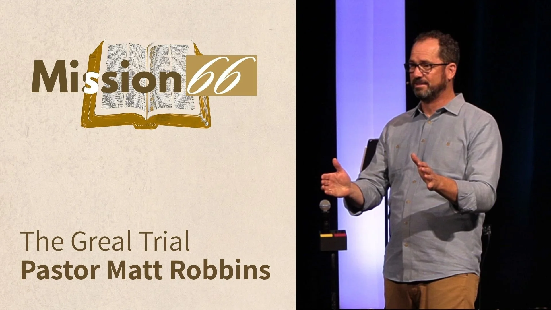 The Great Trial | Job | Pastor Matt Robbins