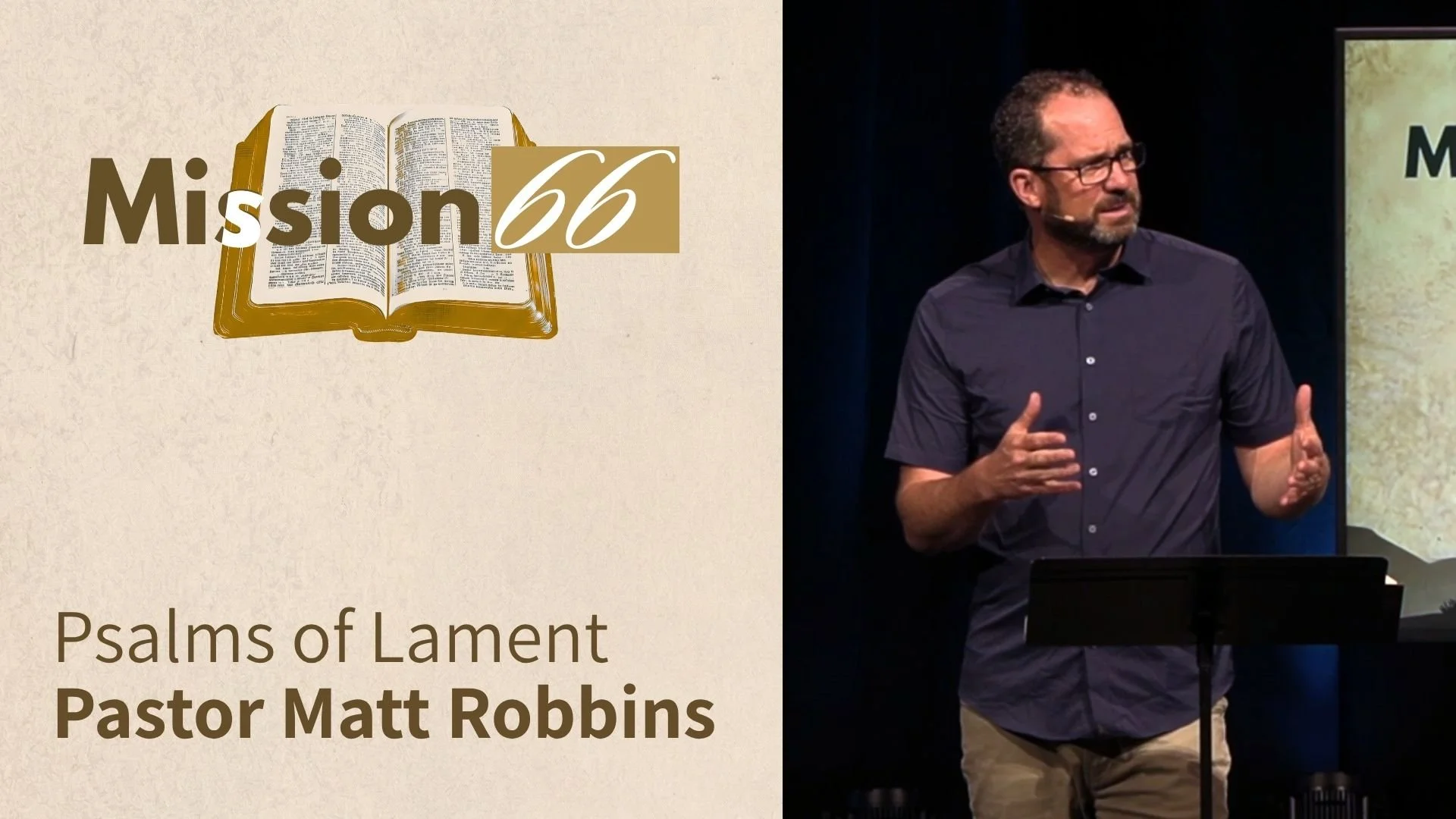Psalms (Lament) | Pastor Matt Robbins