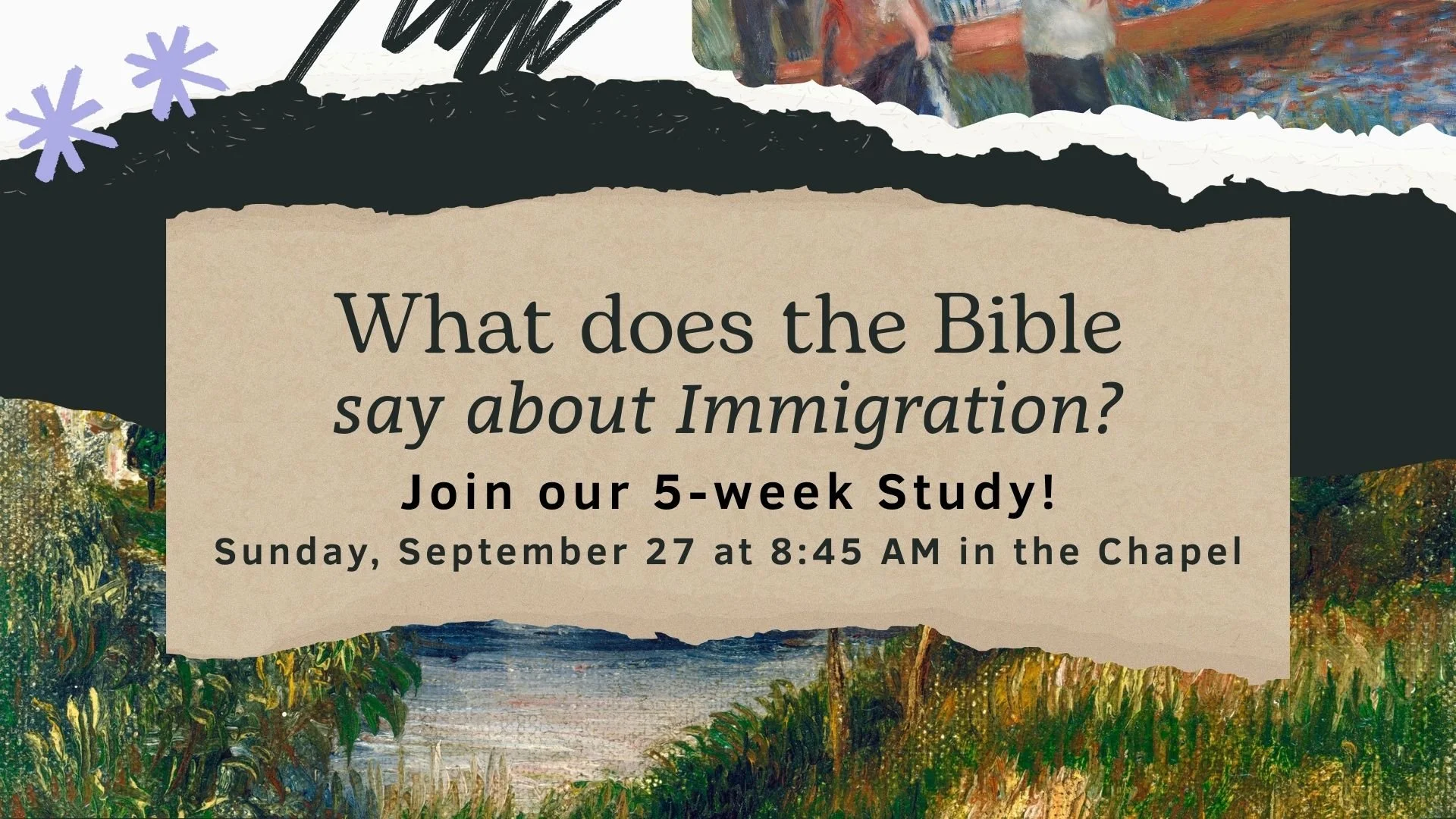 What Does The Bible Say About Immigration Class