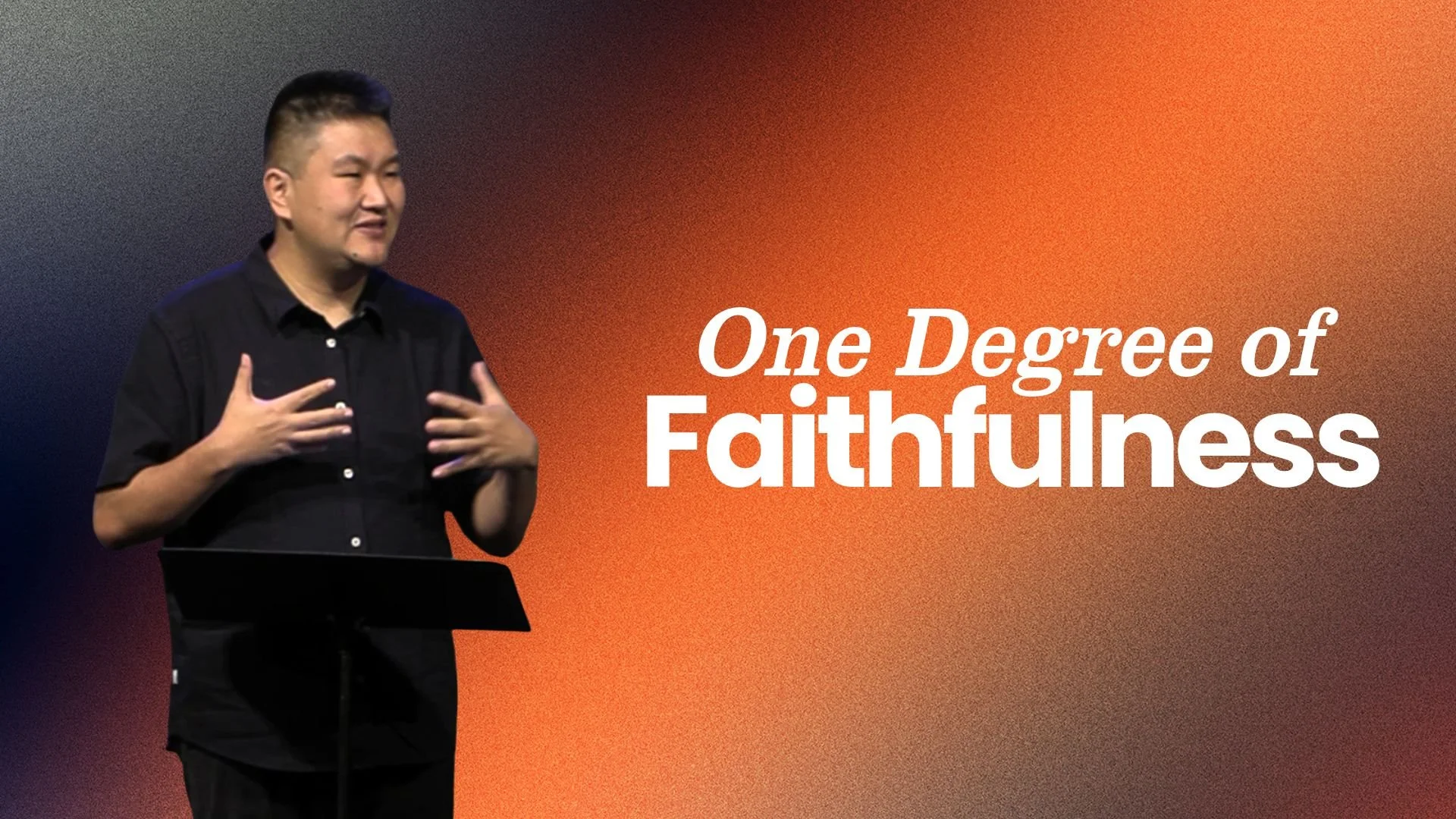 One Degree of Faithfulness | Daniel | Pastor David Ding
