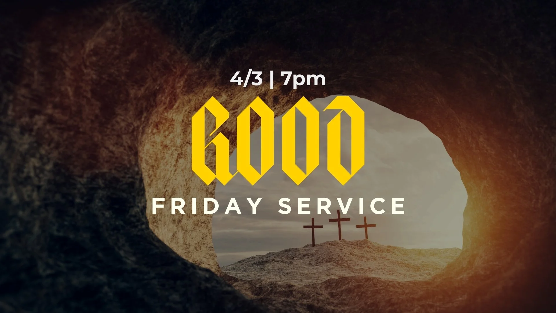 Good Friday Service — CHRIST COMMUNITY CHURCH OF MILPITAS