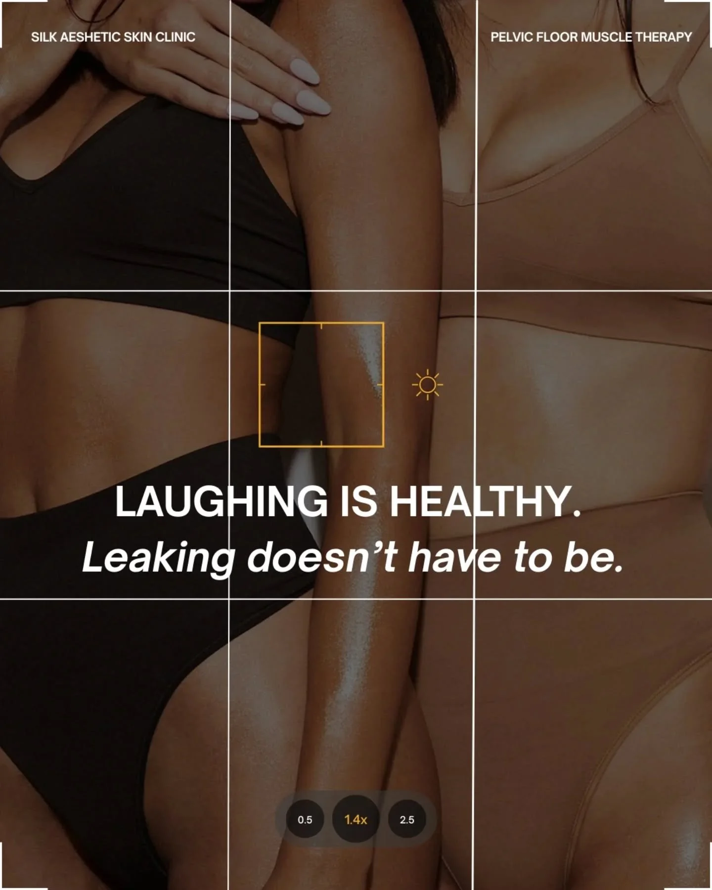 Laugh freely. Move confidently. Live without leaks. 😍 

If laughing, sneezing, workouts, or daily life come with unwanted leaks, your pelvic floor may be asking for support, not silence. 

Our Pelvic Floor Muscle Therapy is a non-invasive treatment 