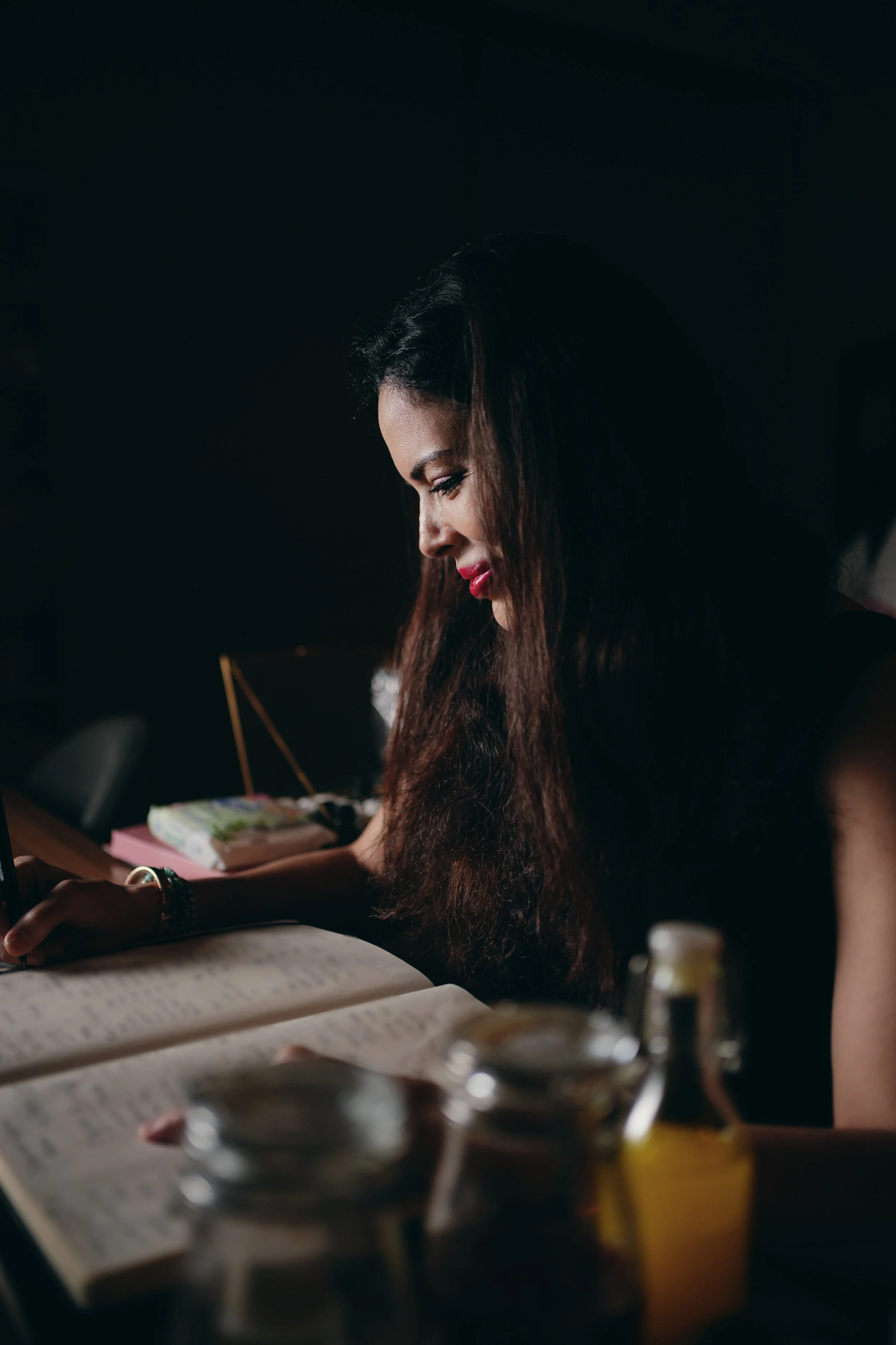 Sol Romero creating her fragrance Solveig Romero