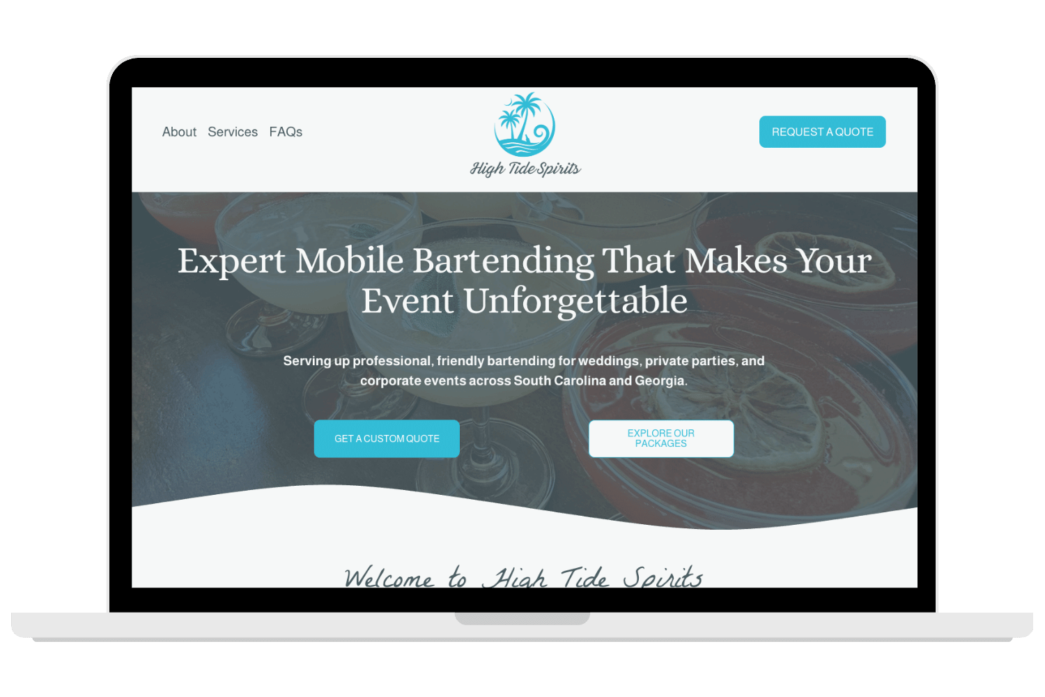 High Tide Spirits Mobile Bartending Website.png