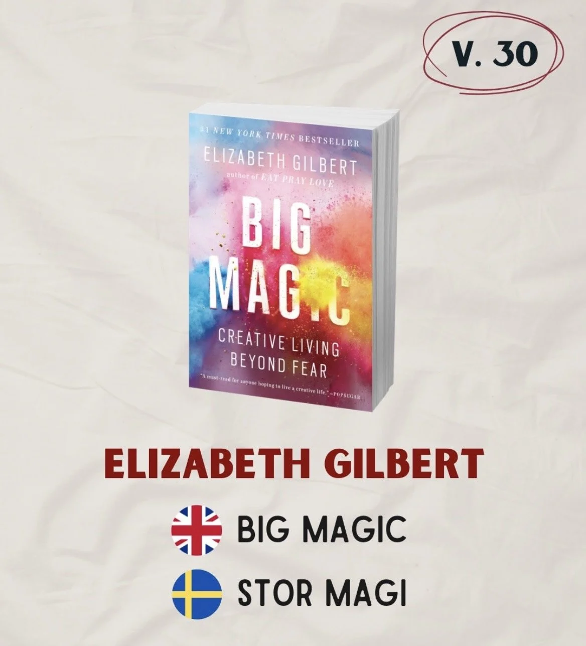 Big Magic Elizabeth Gilbert