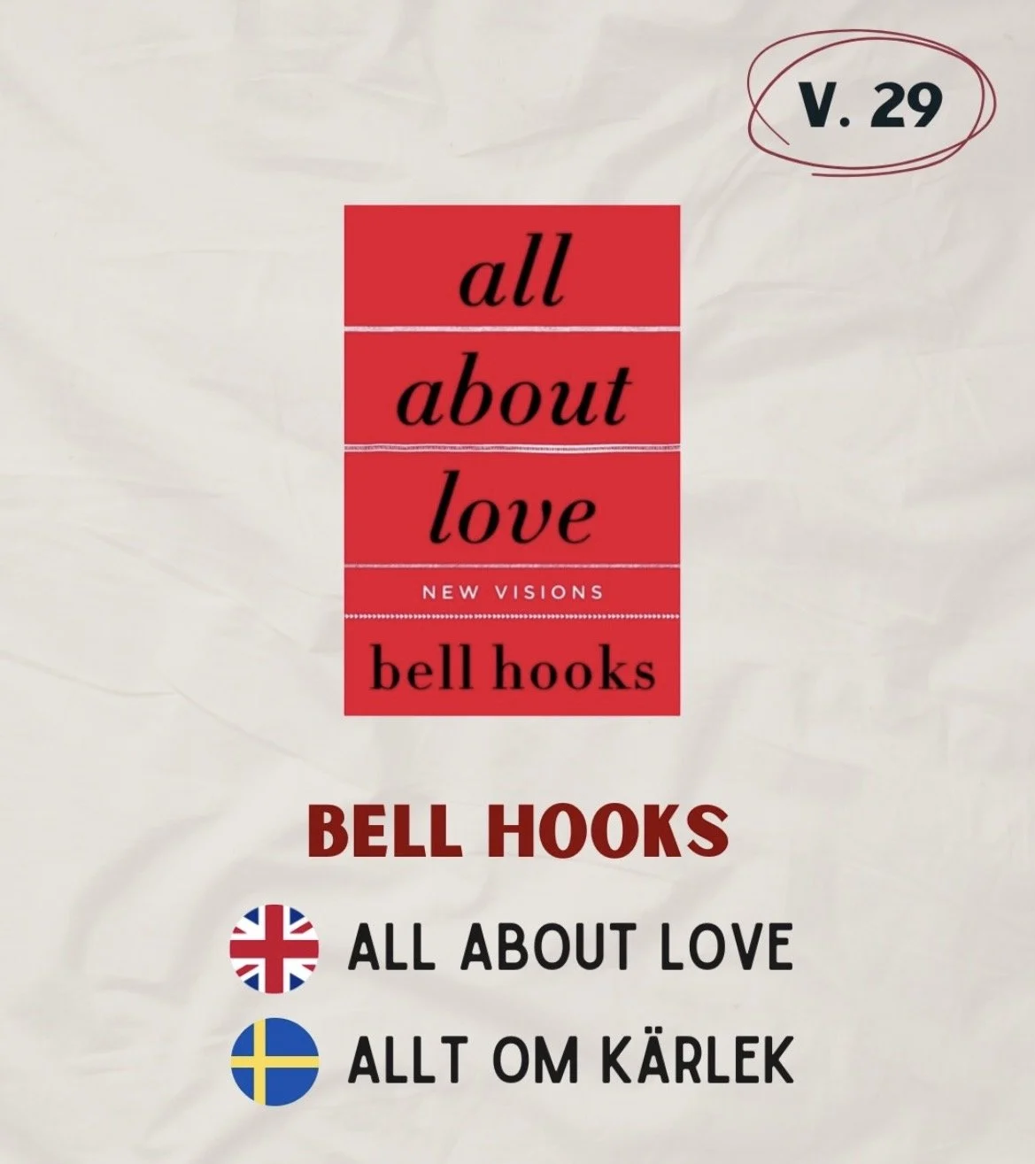 All About Love Bell Hooks