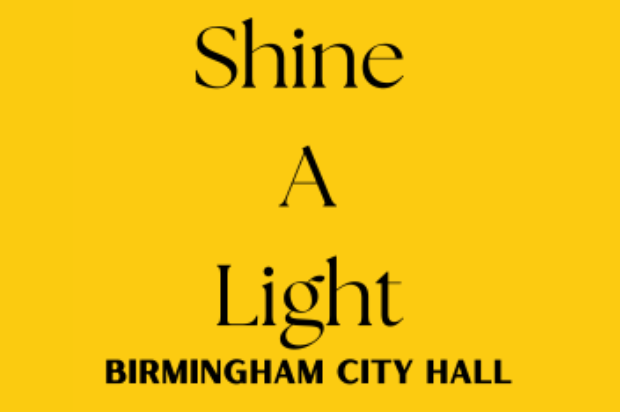 Shine a Light - Lighting of Birmingham City Hall