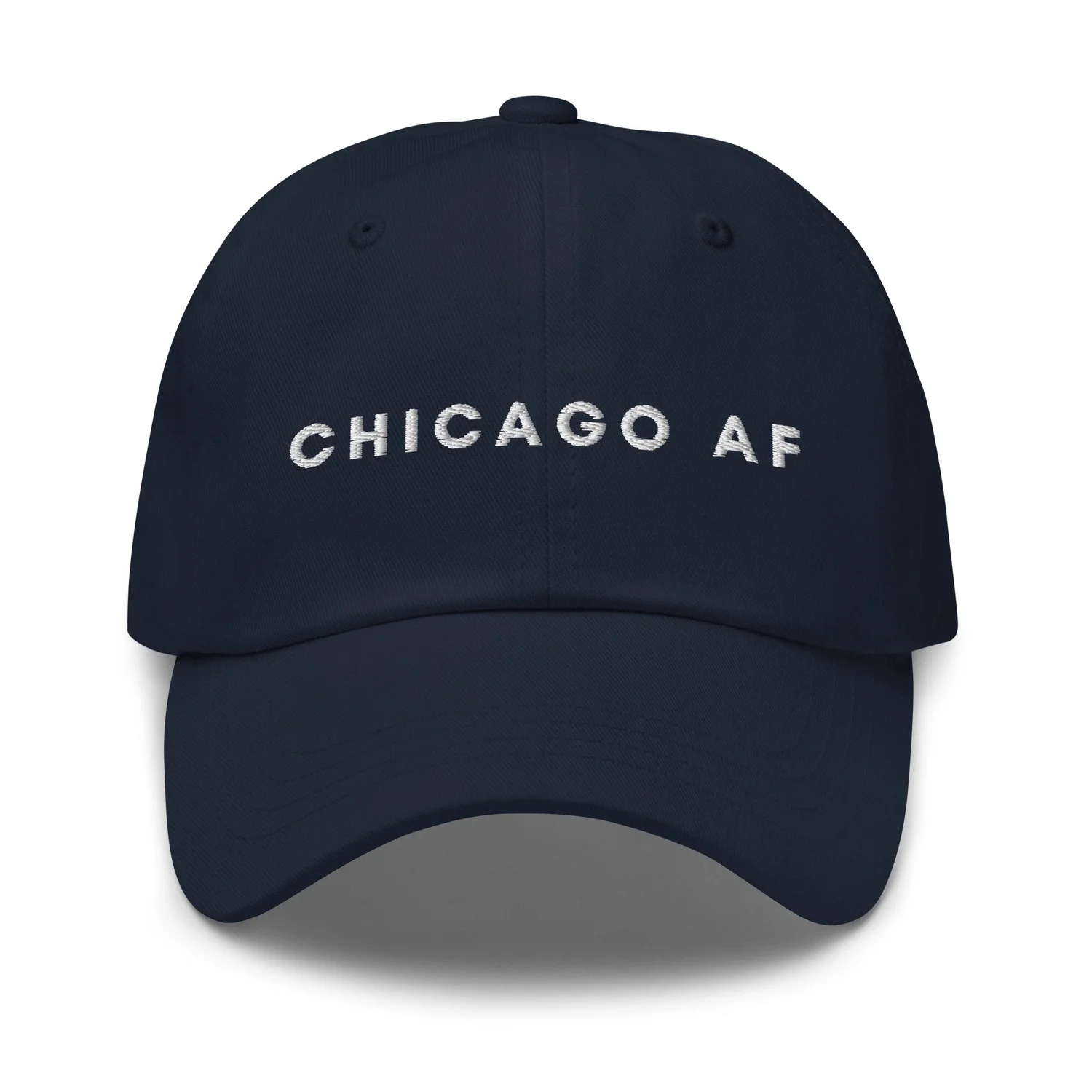 Chicago AF Embroidered Hat (Navy) — CHICAGO AF display picture 3