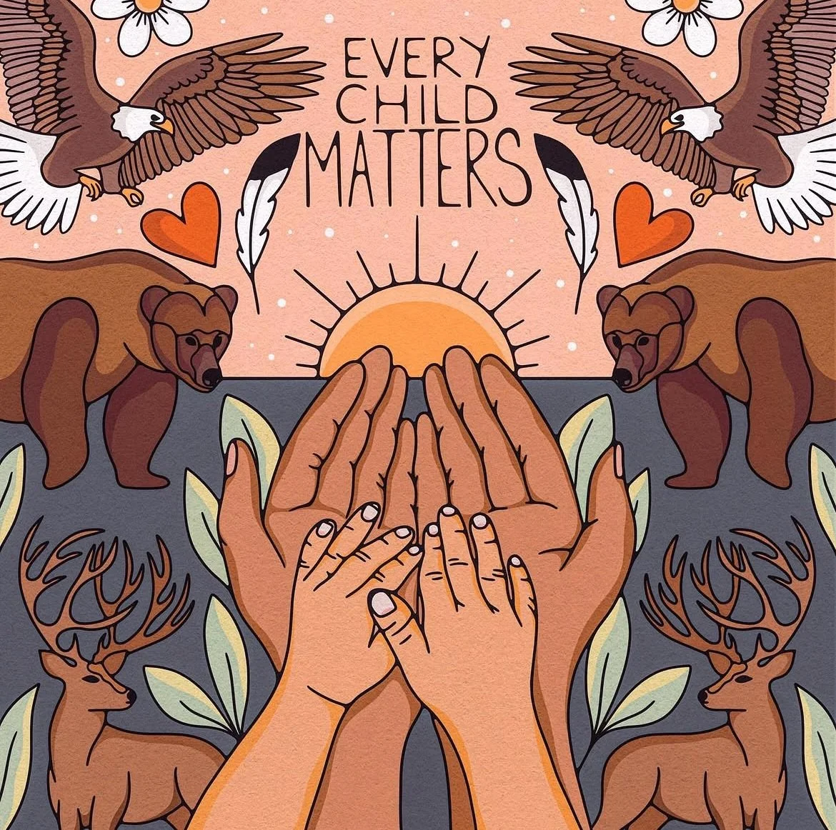 Today we pause to honour the children who never came home and the Survivors of residential schools, their families, and communities. 

Truth and Reconciliation Day is a time to listen, to learn, and to reflect on the truths of our shared history in C
