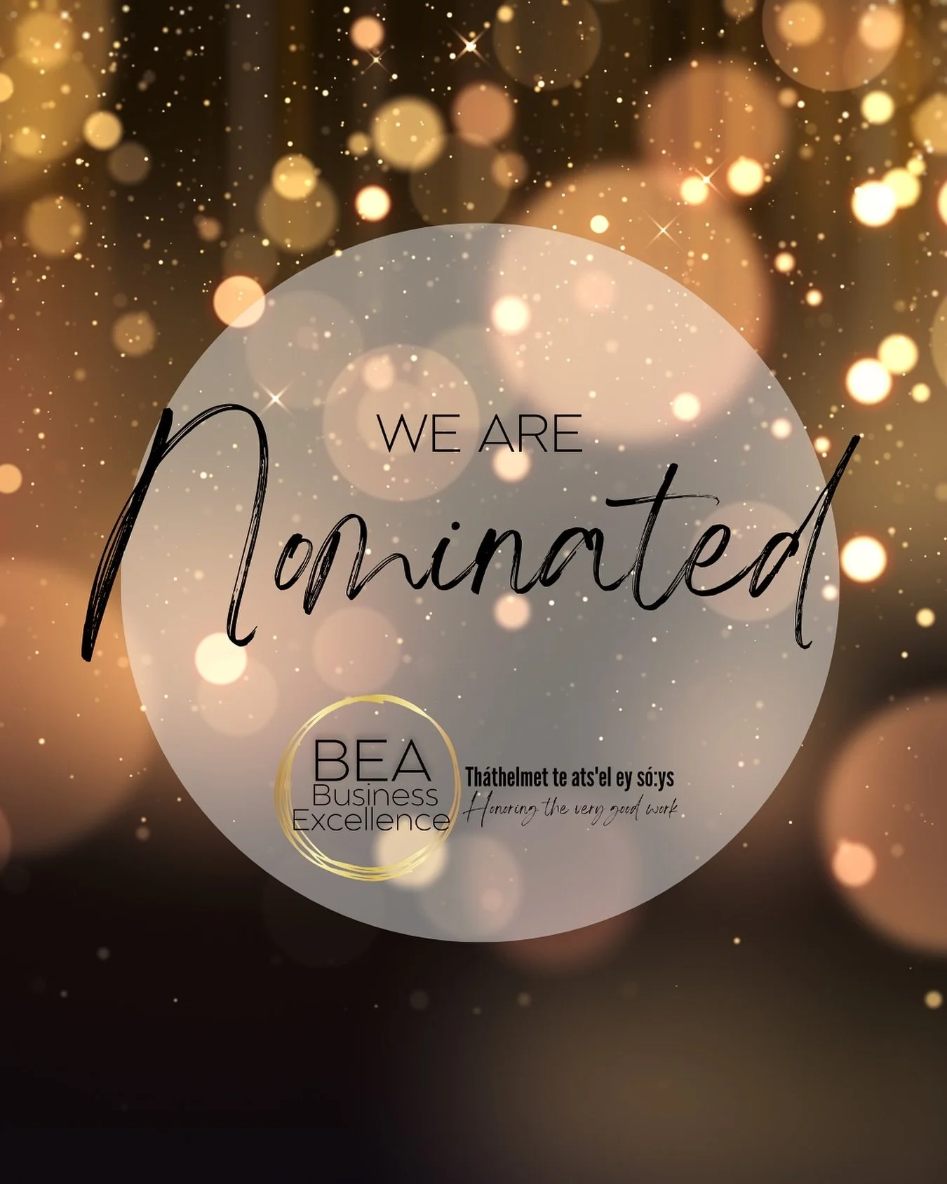 Here we go again 🥳

We are soooooo honoured to be nominated again this year for a business excellence award through the @chilliwackchamber in the wellness and personal services category.

It&rsquo;s always wonderful to be recognized for hard work, b