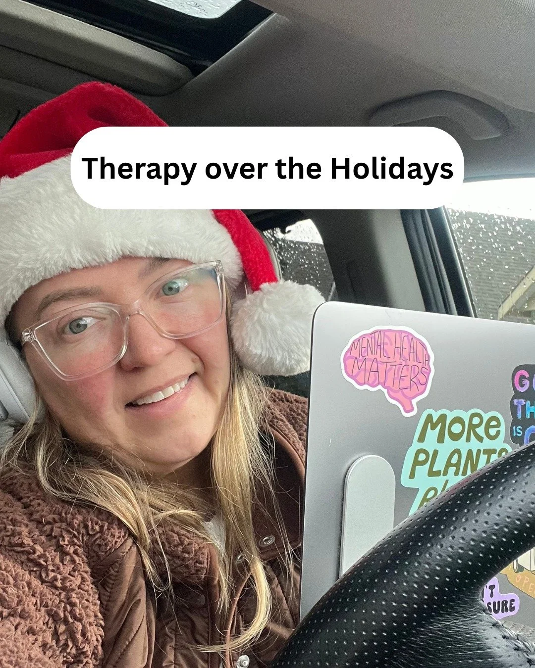 Therapy over the holidays can feel different if we are out of our routine, family is visiting us, or if we are staying somewhere other than our own home. 

Some helpful tips to maintain online sessions and feel confident that our session is safe and 